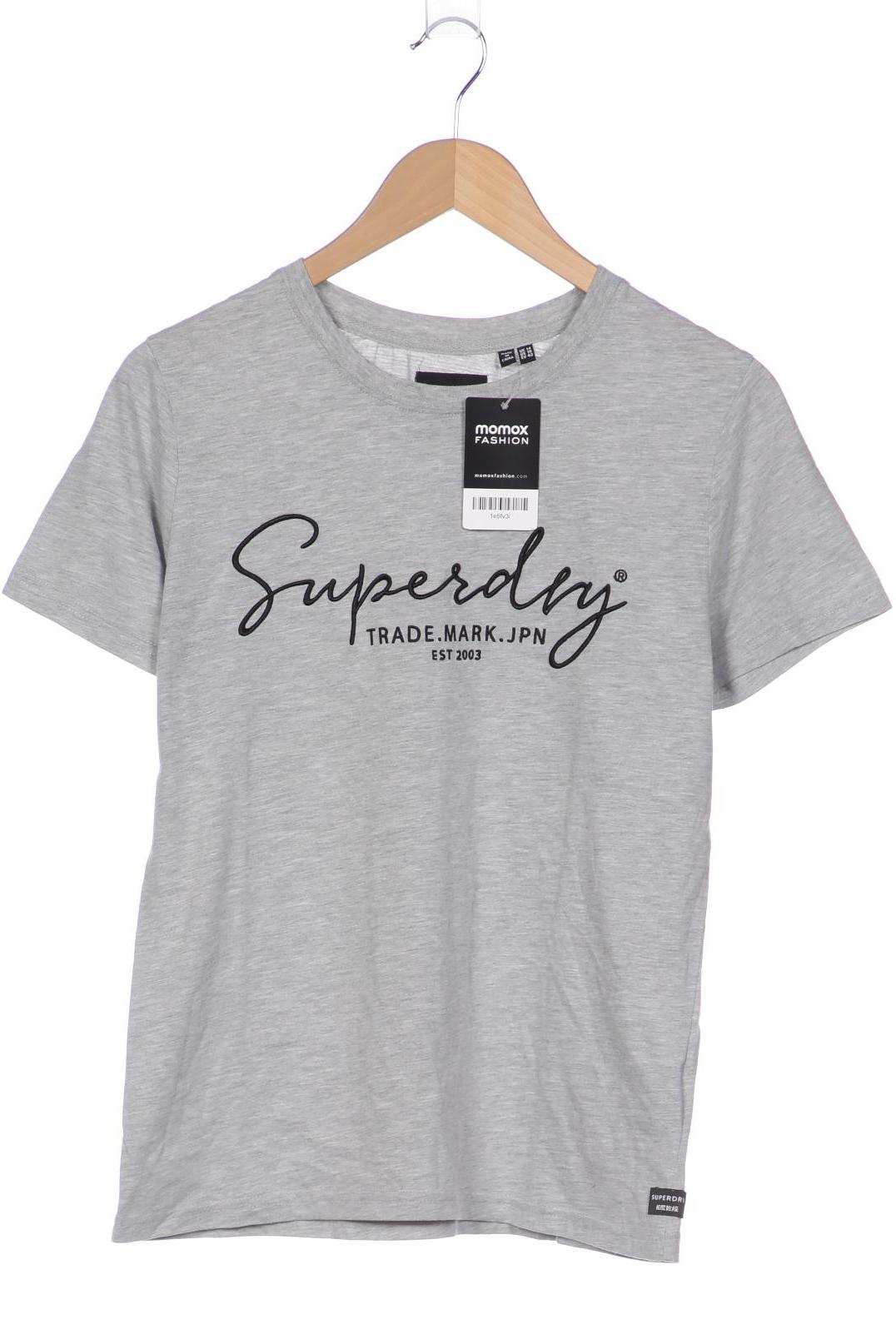 

Superdry Damen T-Shirt, grau, Gr. 42