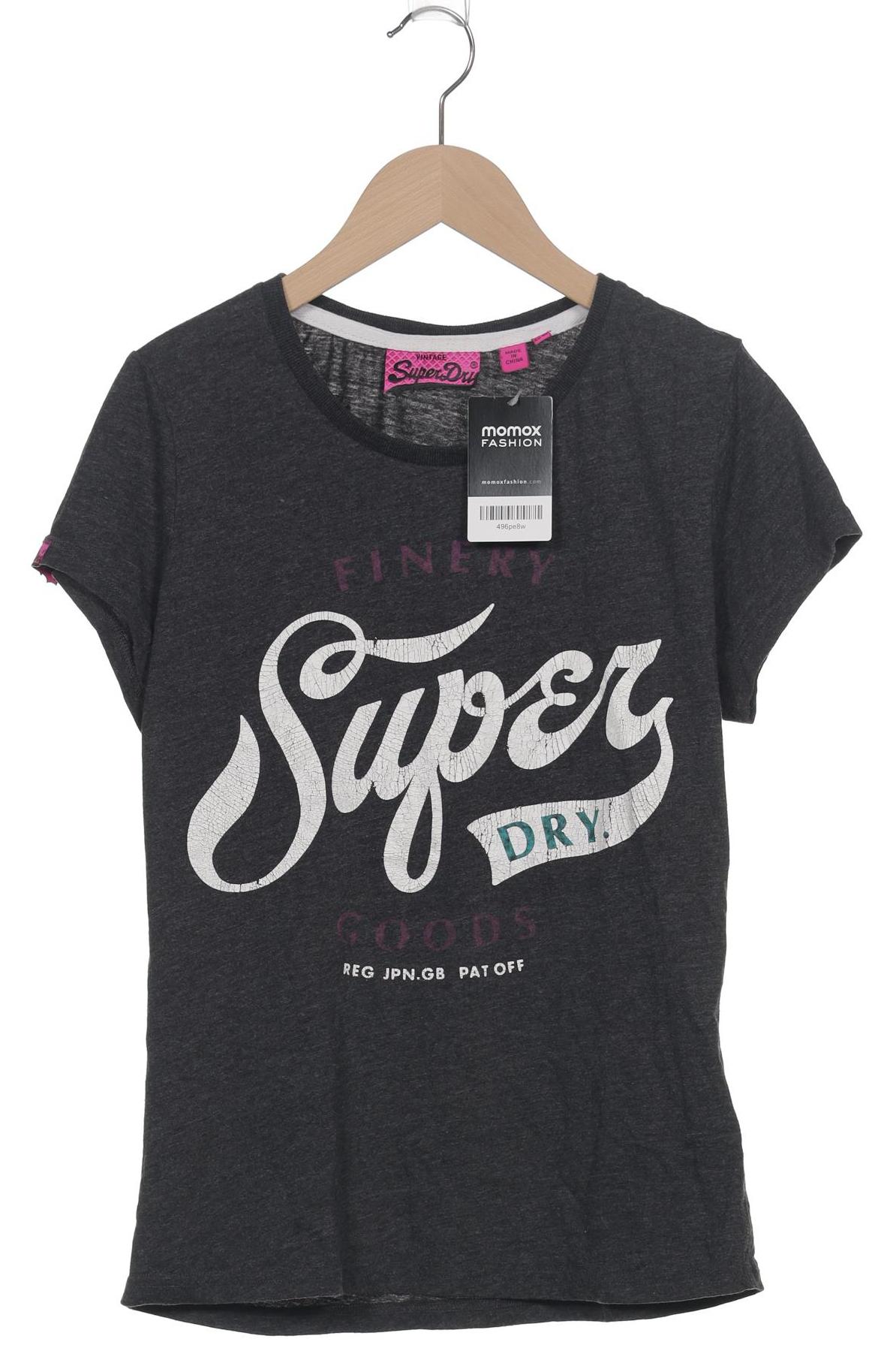

Superdry Damen T-Shirt, grau, Gr. 40