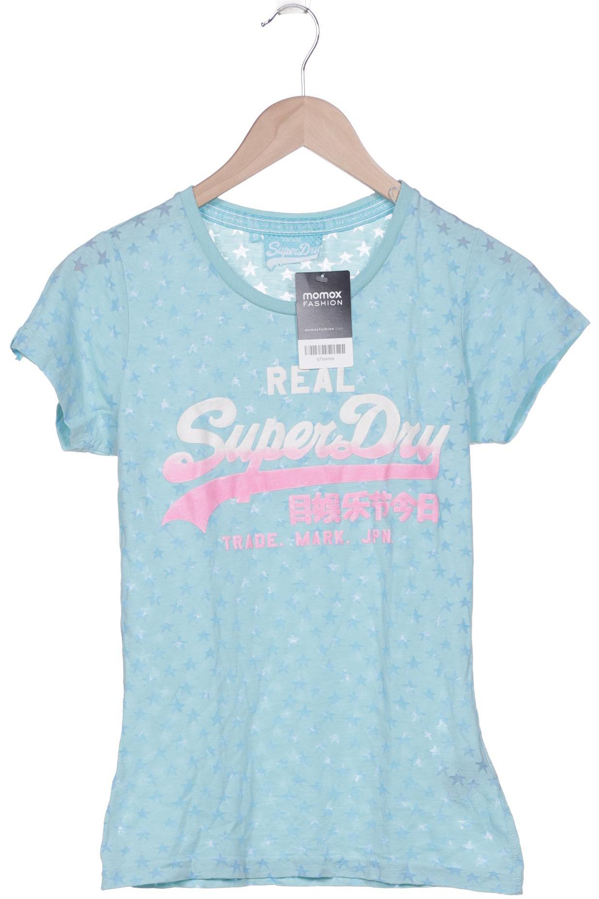 

Superdry Damen T-Shirt, hellblau