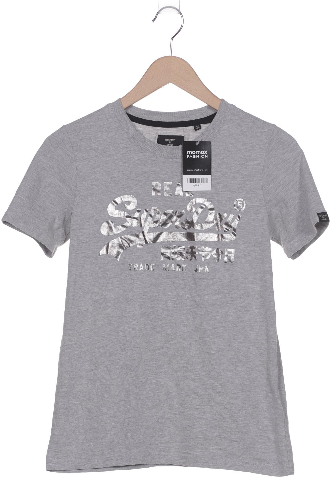

Superdry Damen T-Shirt, grau, Gr. 36