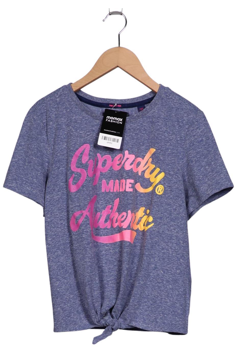 

Superdry Damen T-Shirt, blau, Gr. 38