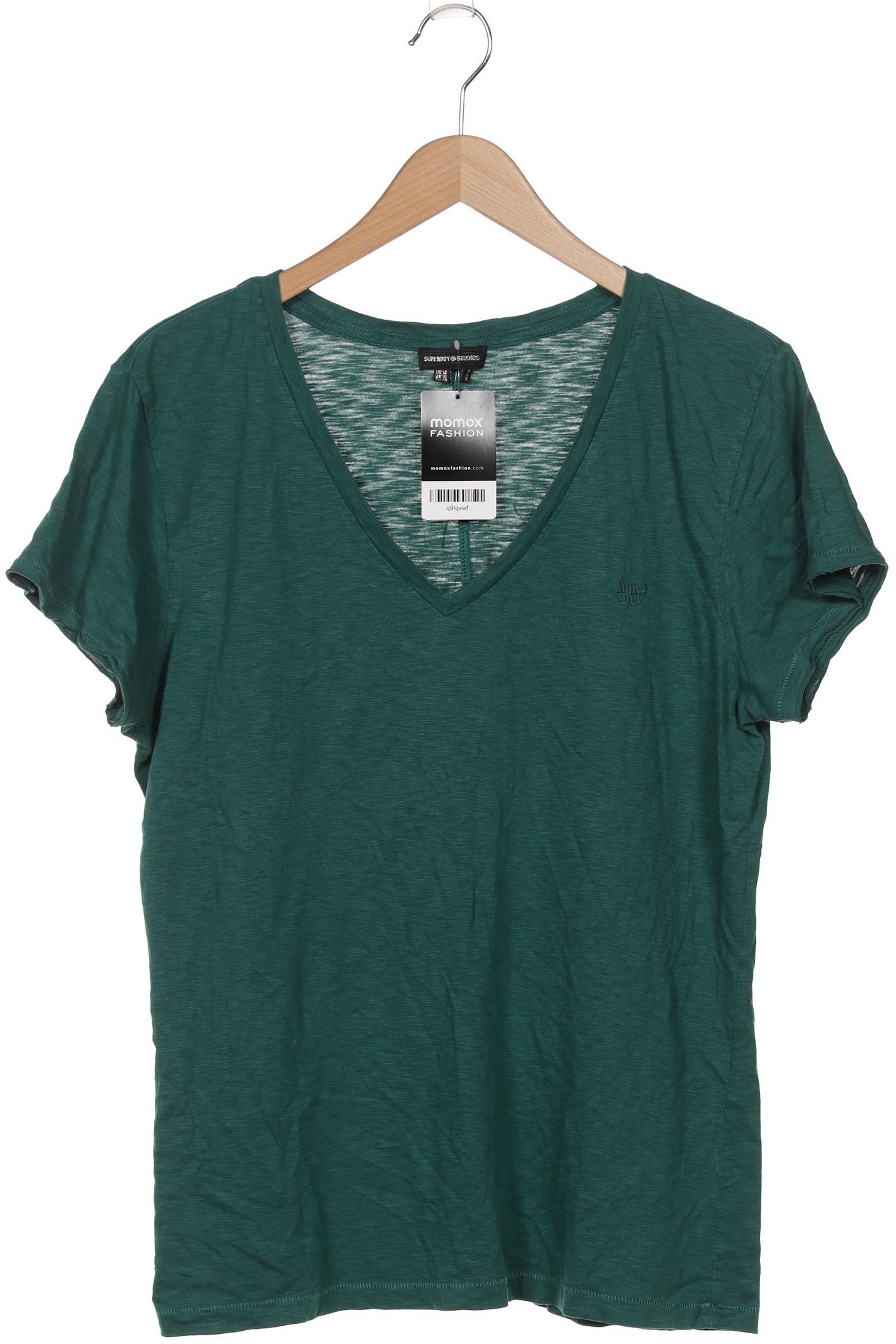

Superdry Damen T-Shirt, grün, Gr. 42