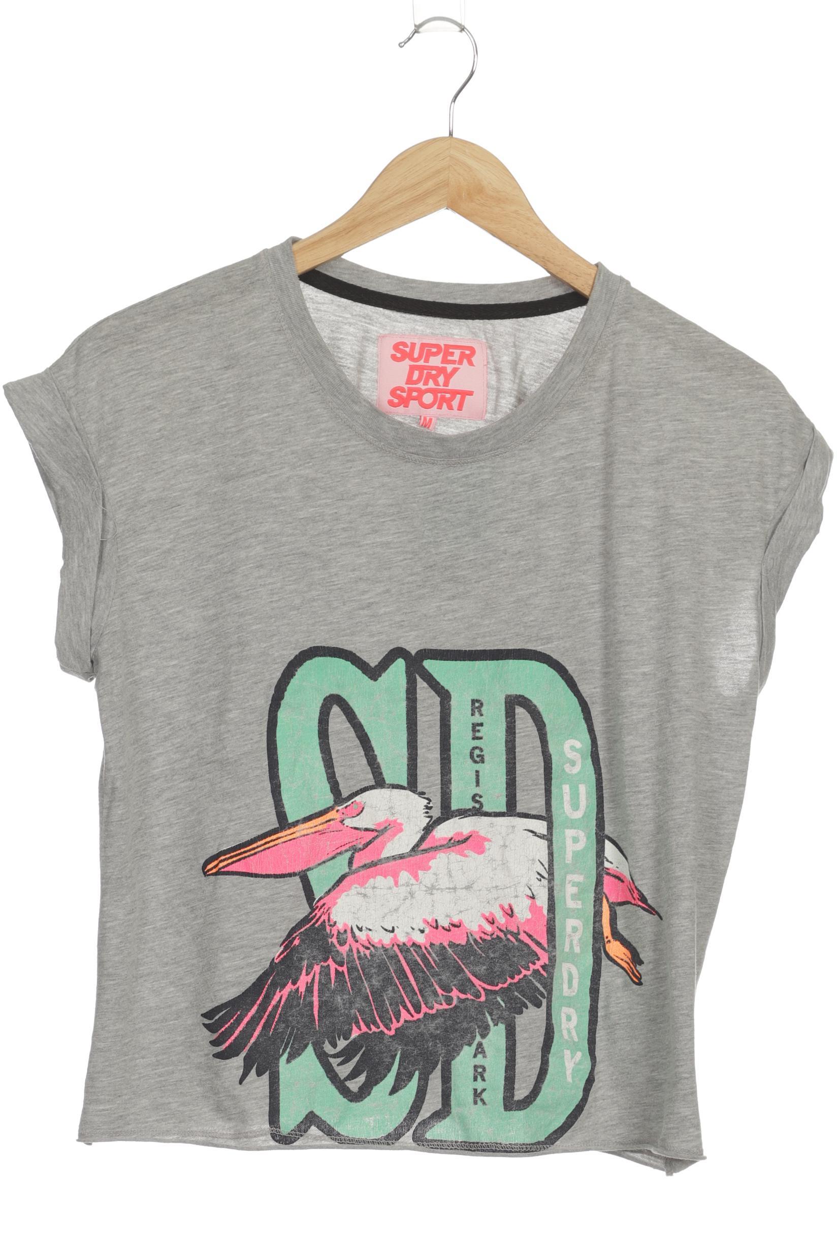 

Superdry Damen T-Shirt, grau, Gr. 38