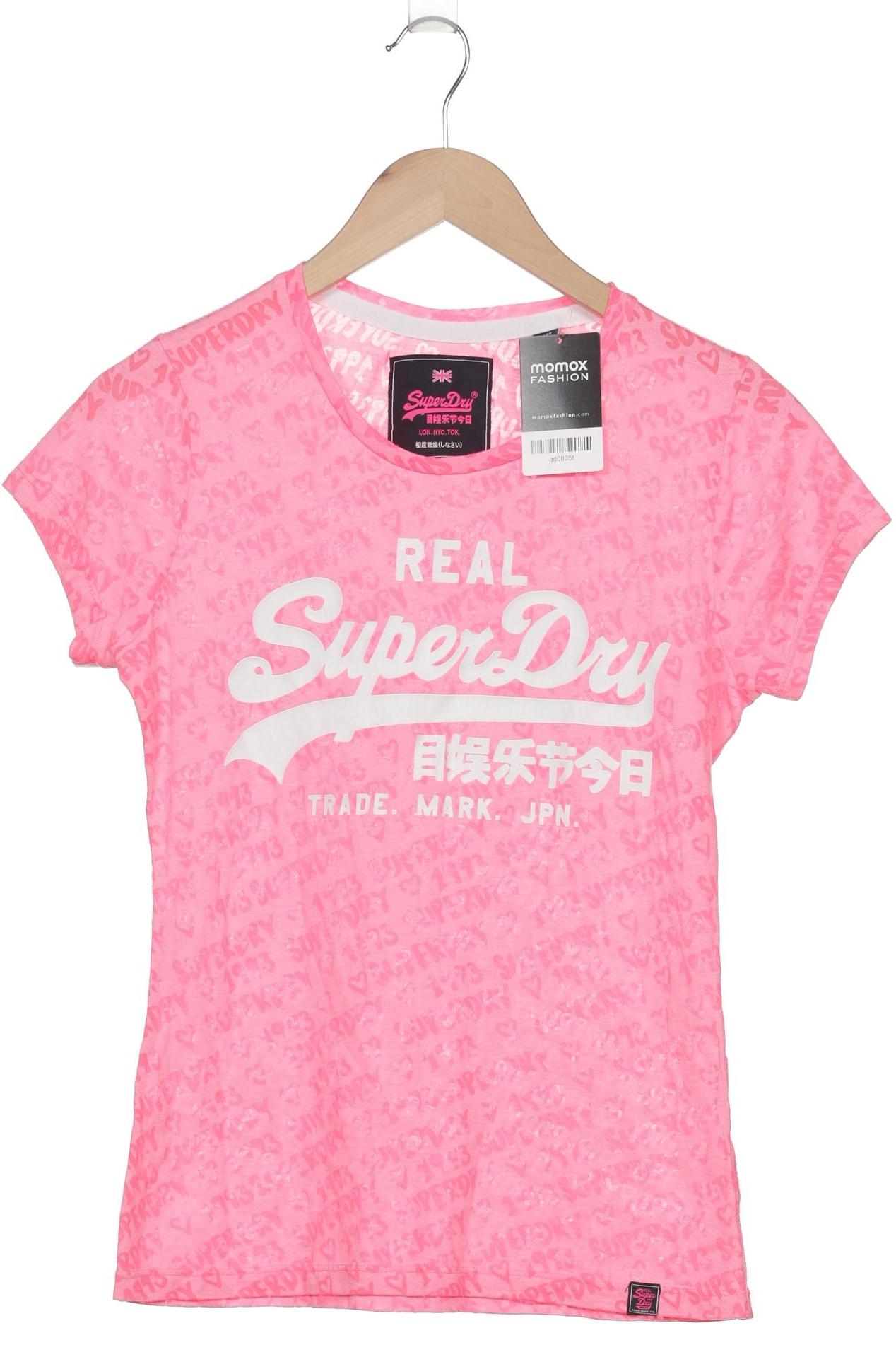 

Superdry Damen T-Shirt, pink, Gr. 38
