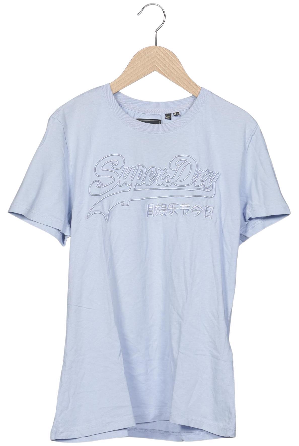 

Superdry Damen T-Shirt, hellblau, Gr. 40