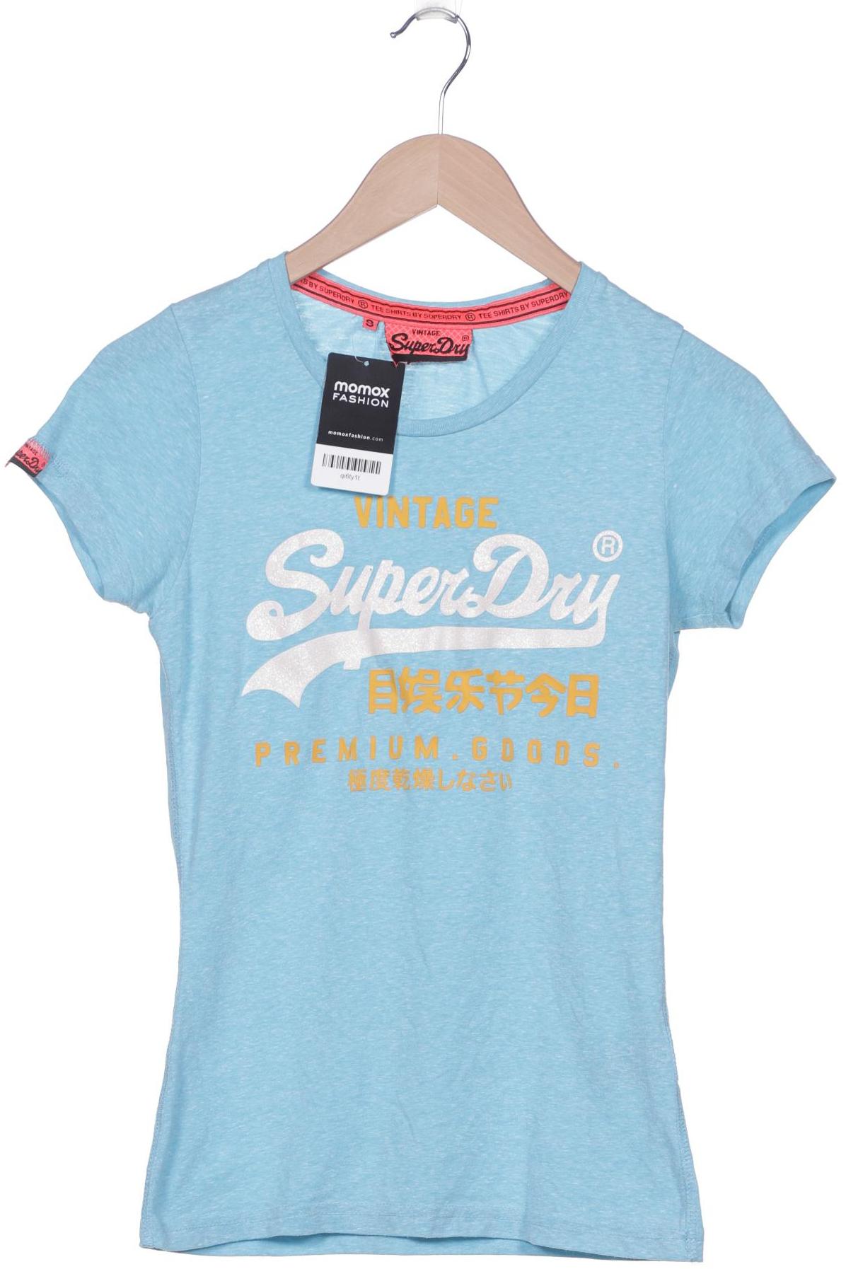

Superdry Damen T-Shirt, blau