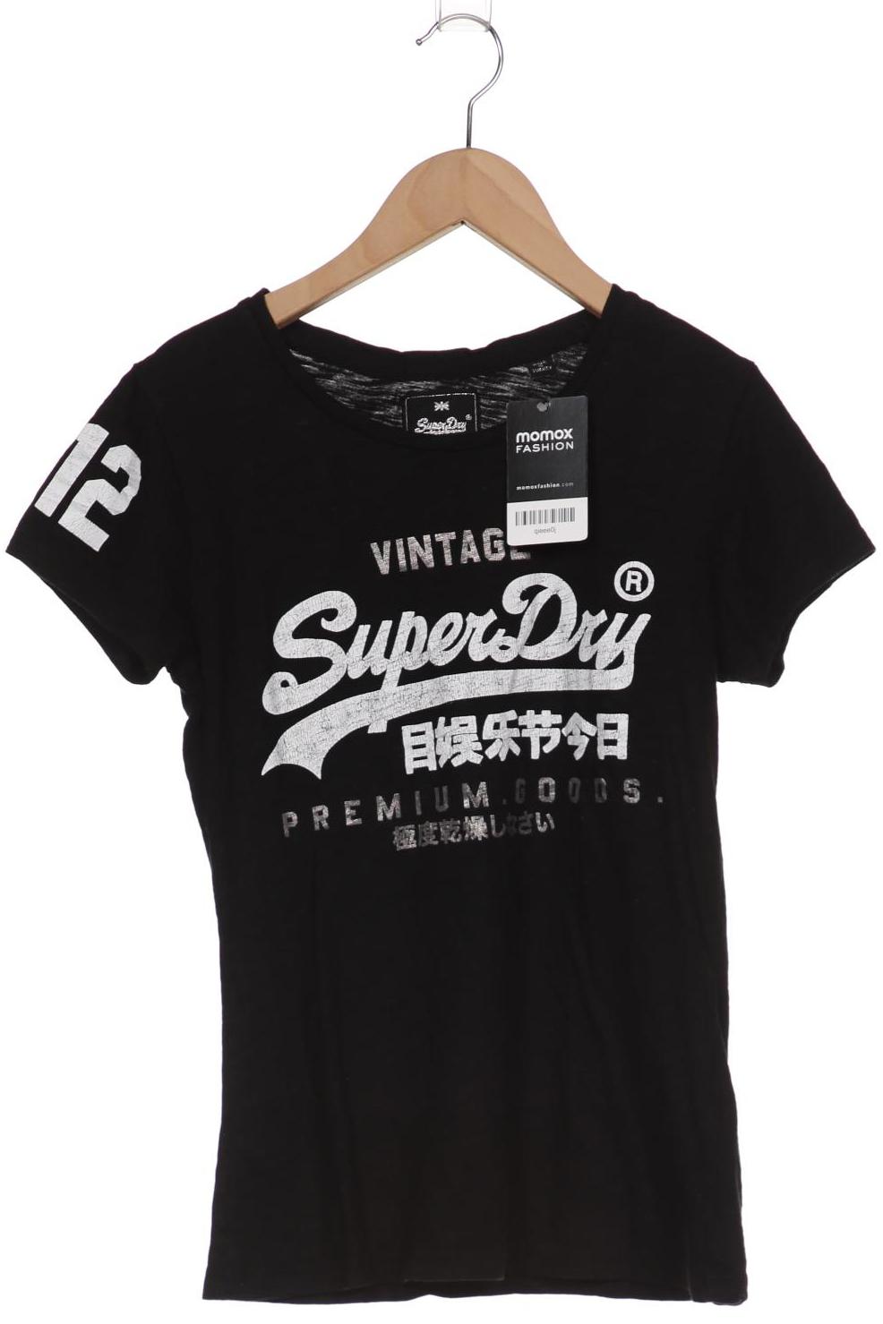 

Superdry Damen T-Shirt, schwarz