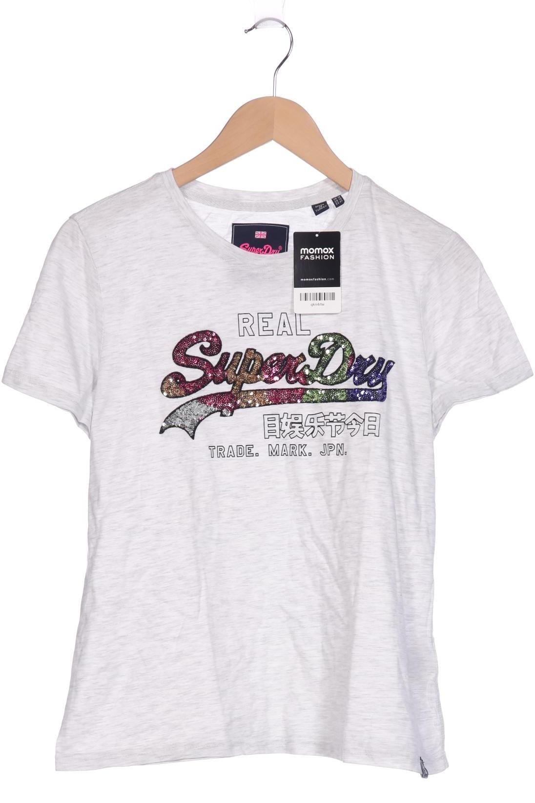 

Superdry Damen T-Shirt, grau, Gr. 44