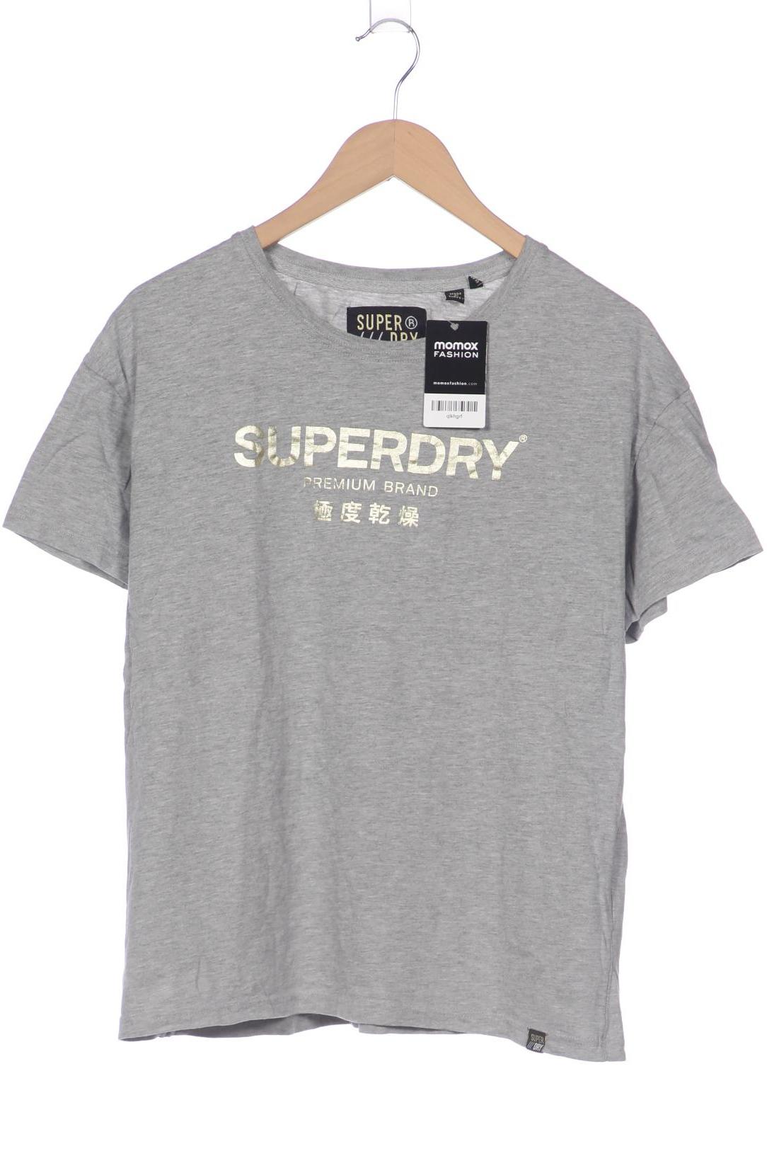 

Superdry Damen T-Shirt, grau, Gr. 40