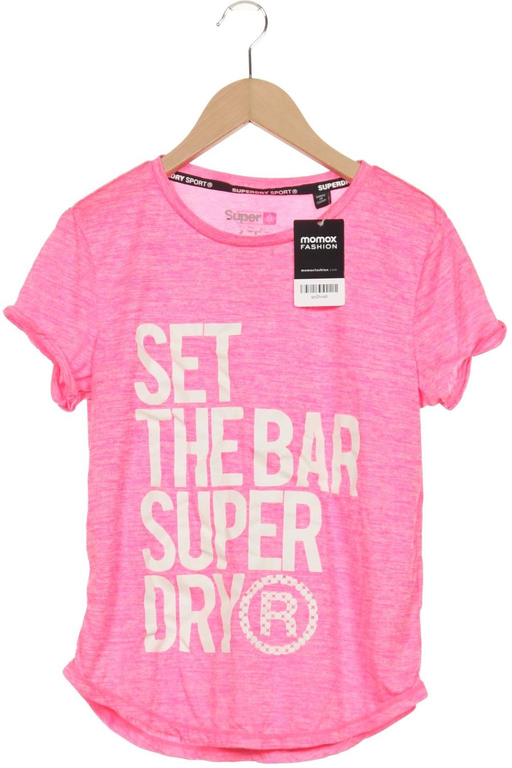 

Superdry Damen T-Shirt, pink, Gr. 34