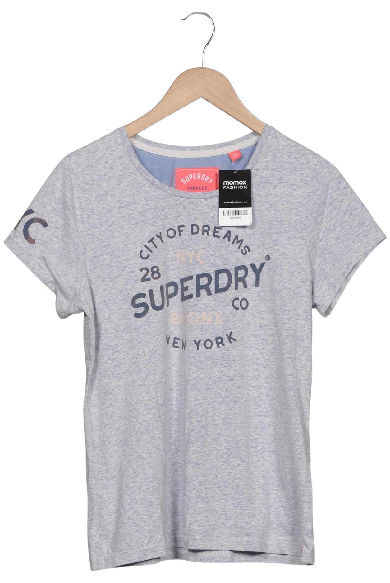 

Superdry Damen T-Shirt, hellblau, Gr. 44
