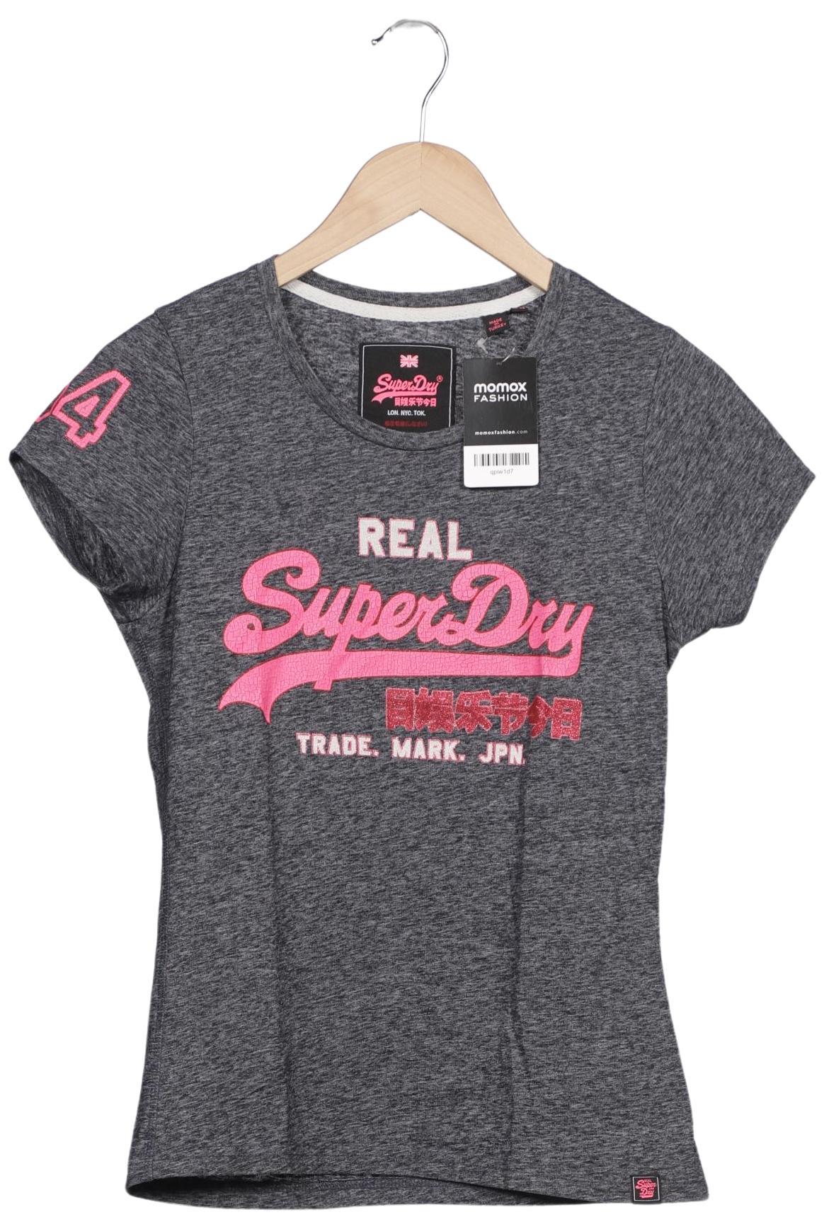 

Superdry Damen T-Shirt, blau, Gr. 40