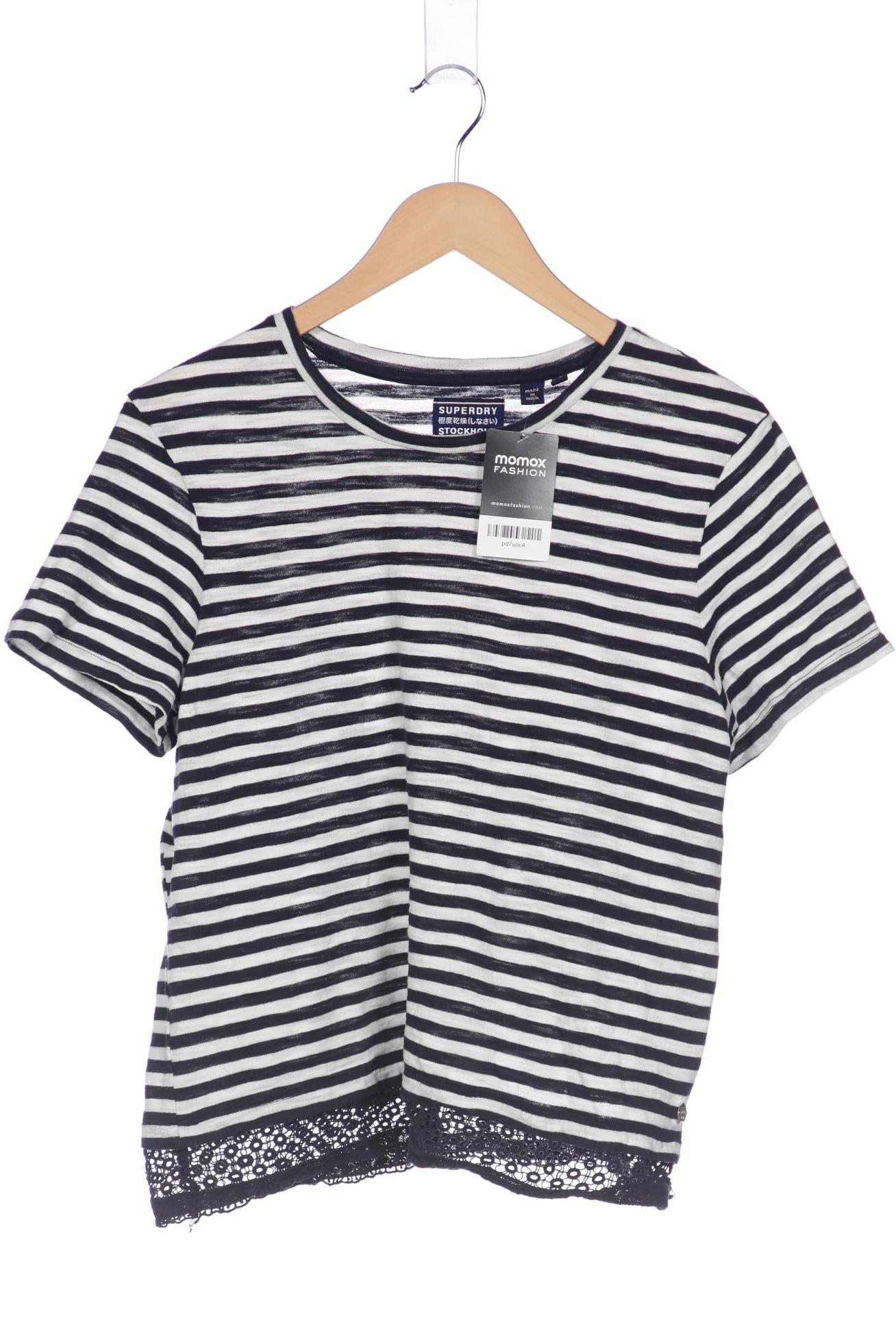 

Superdry Damen T-Shirt, marineblau, Gr. 42