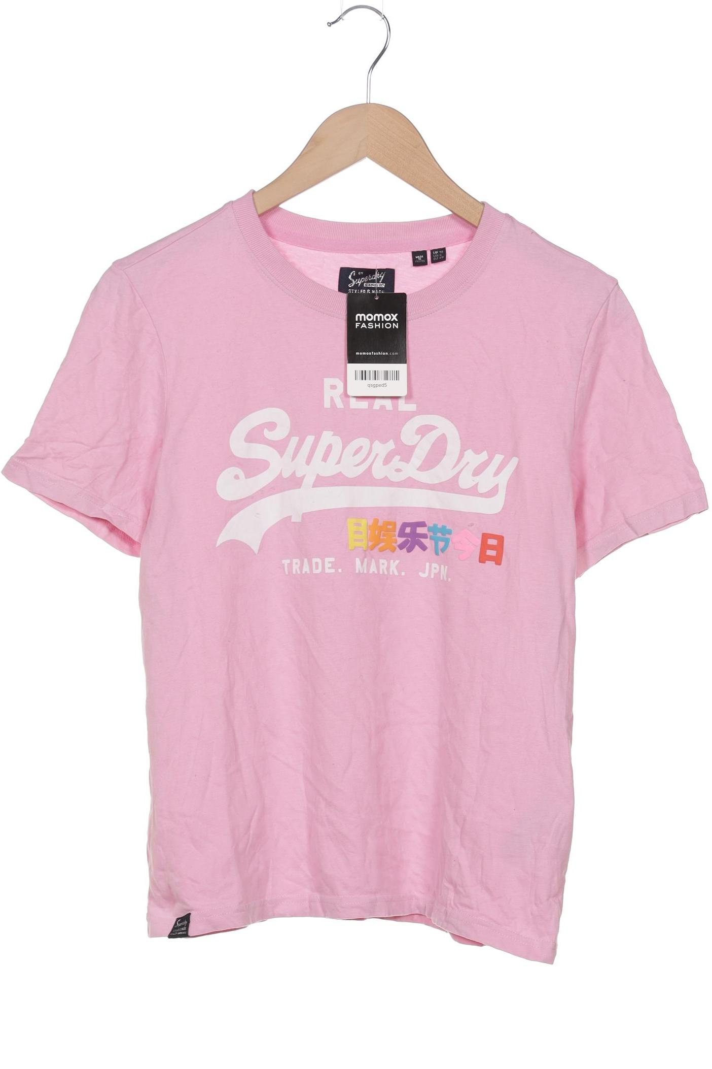 

Superdry Damen T-Shirt, pink, Gr. 40