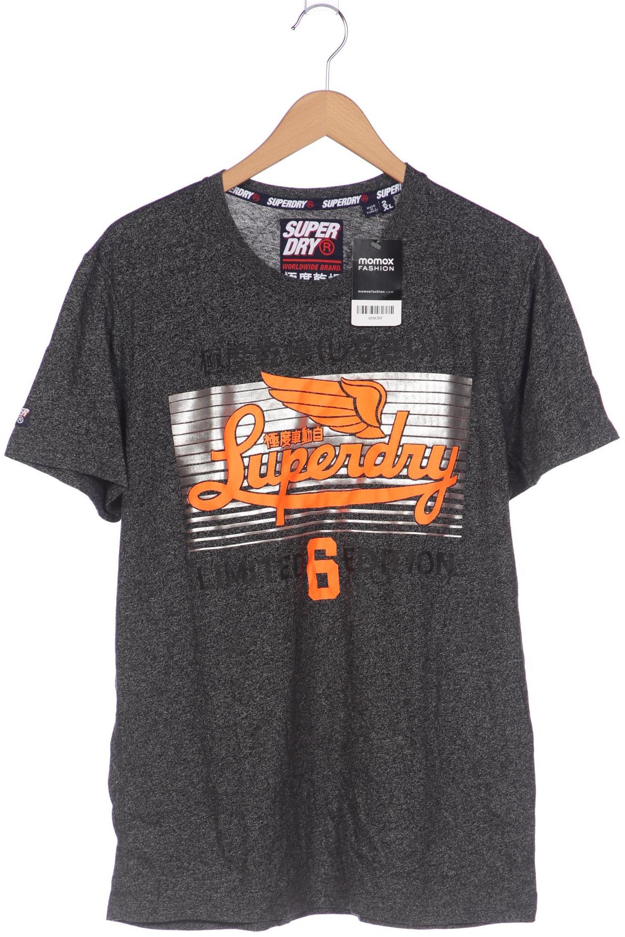 

Superdry Damen T-Shirt, grau, Gr. 46