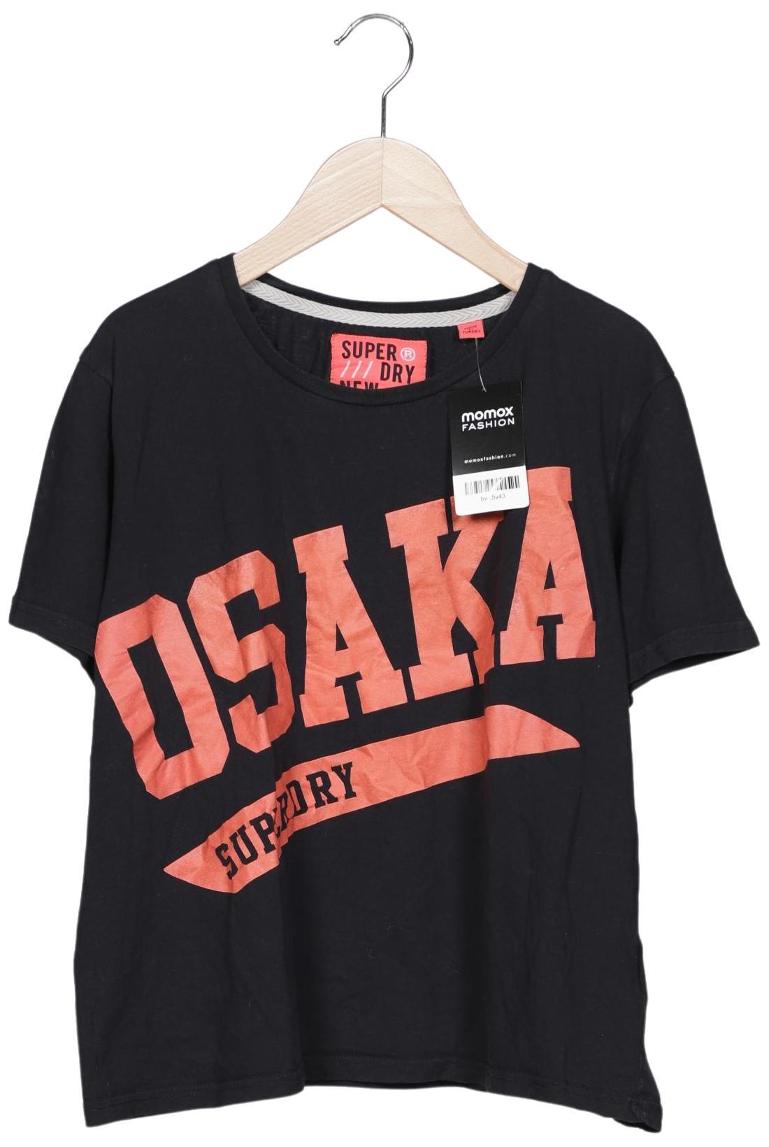 

Superdry Damen T-Shirt, schwarz, Gr. 44