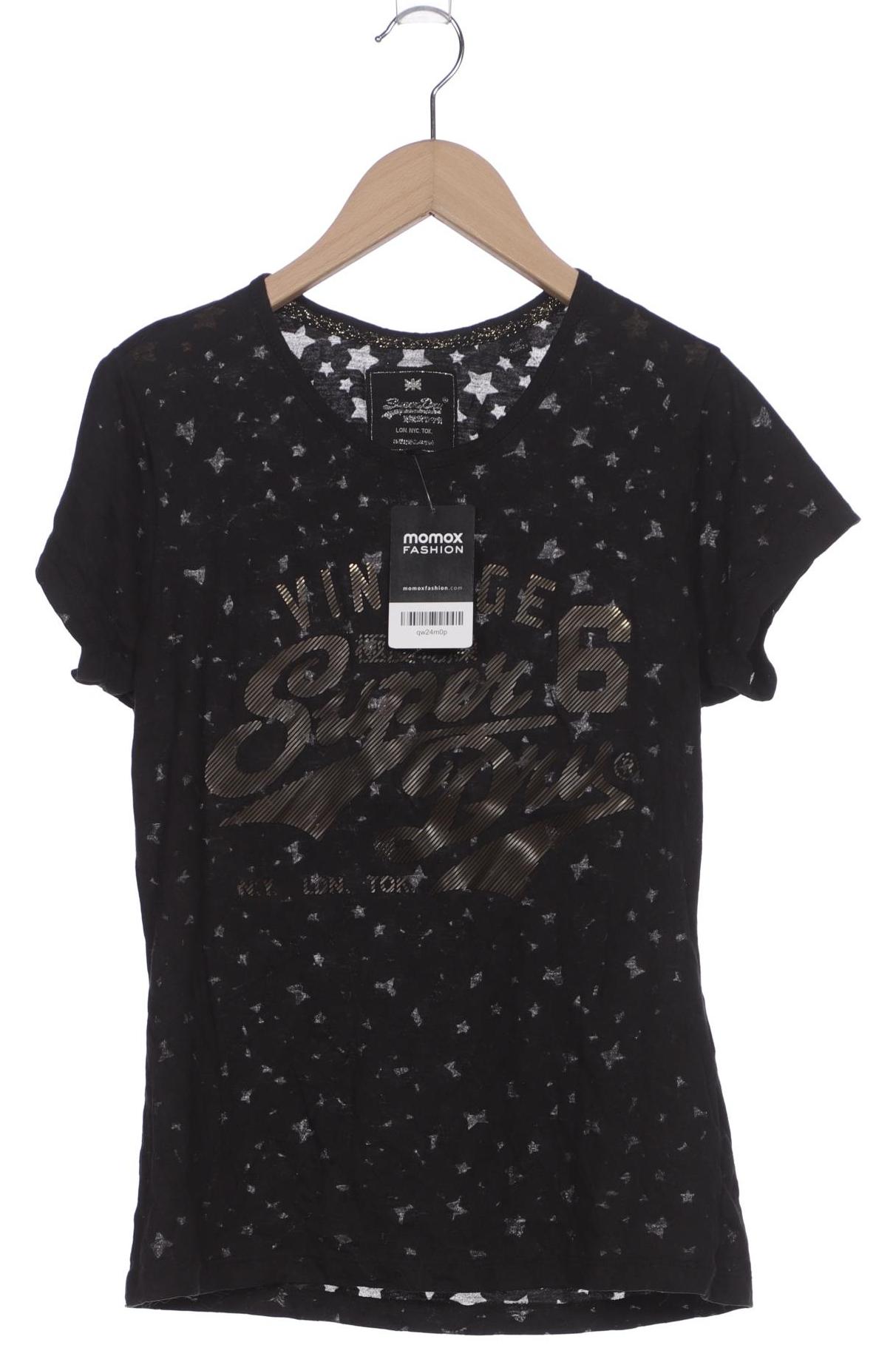 

Superdry Damen T-Shirt, schwarz, Gr. 38