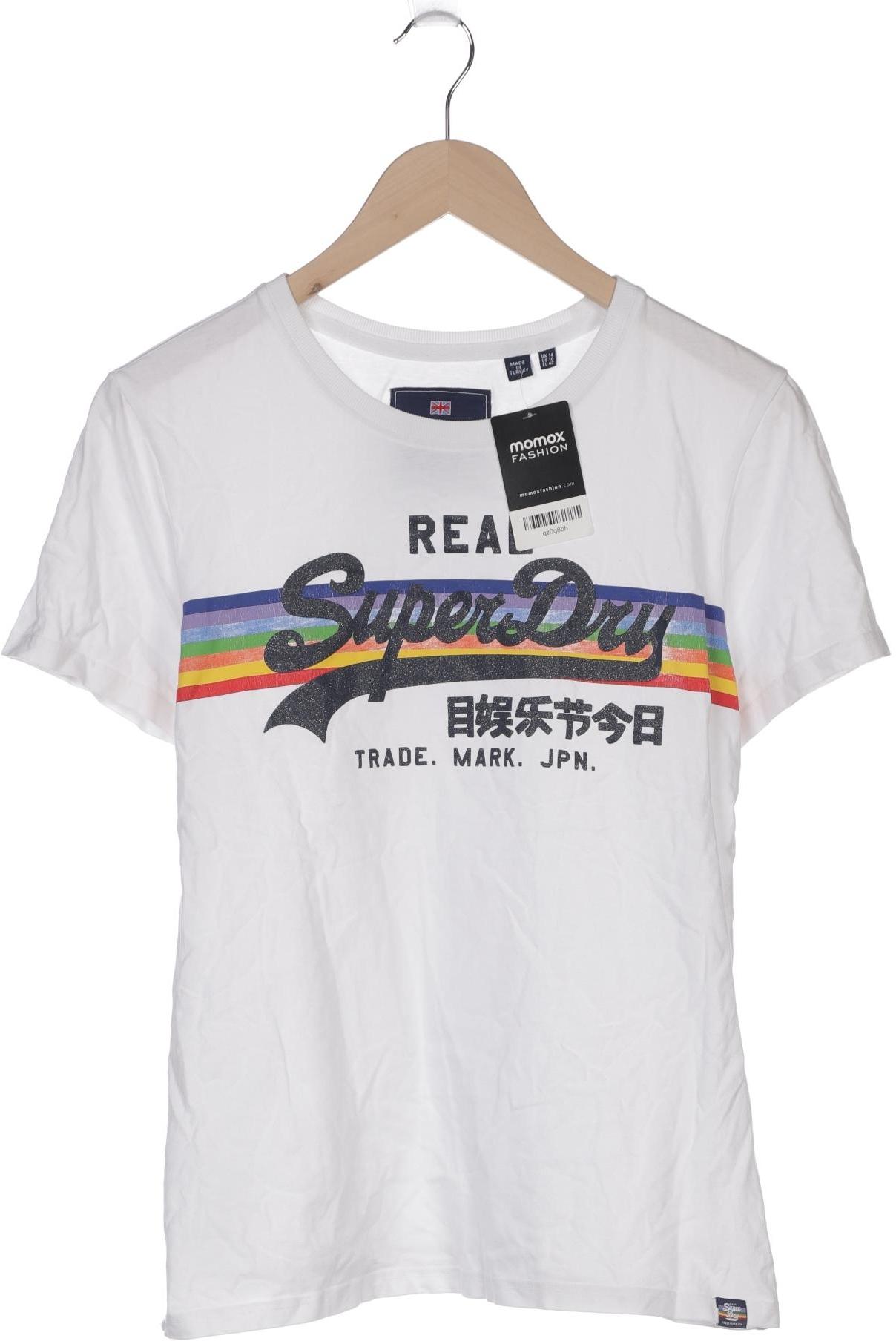 

Superdry Damen T-Shirt, weiß, Gr. 42