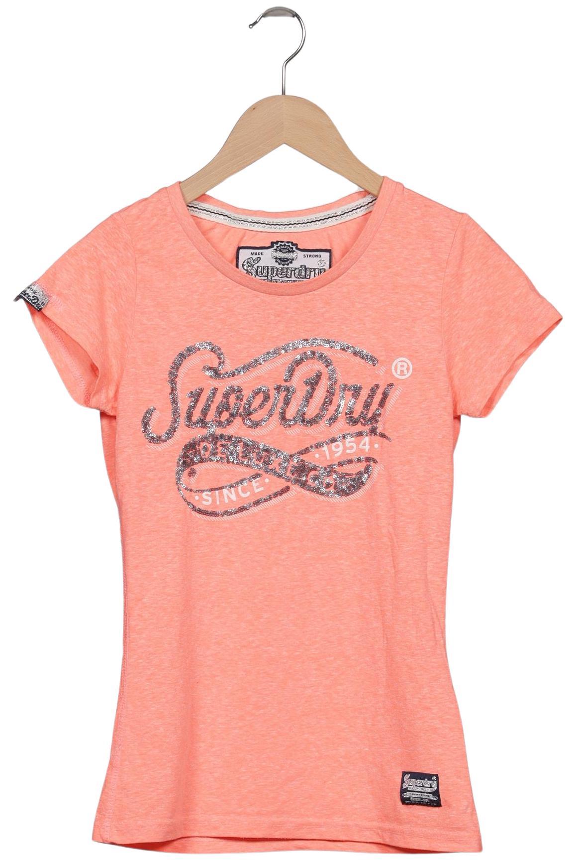 

Superdry Damen T-Shirt, pink, Gr. 34