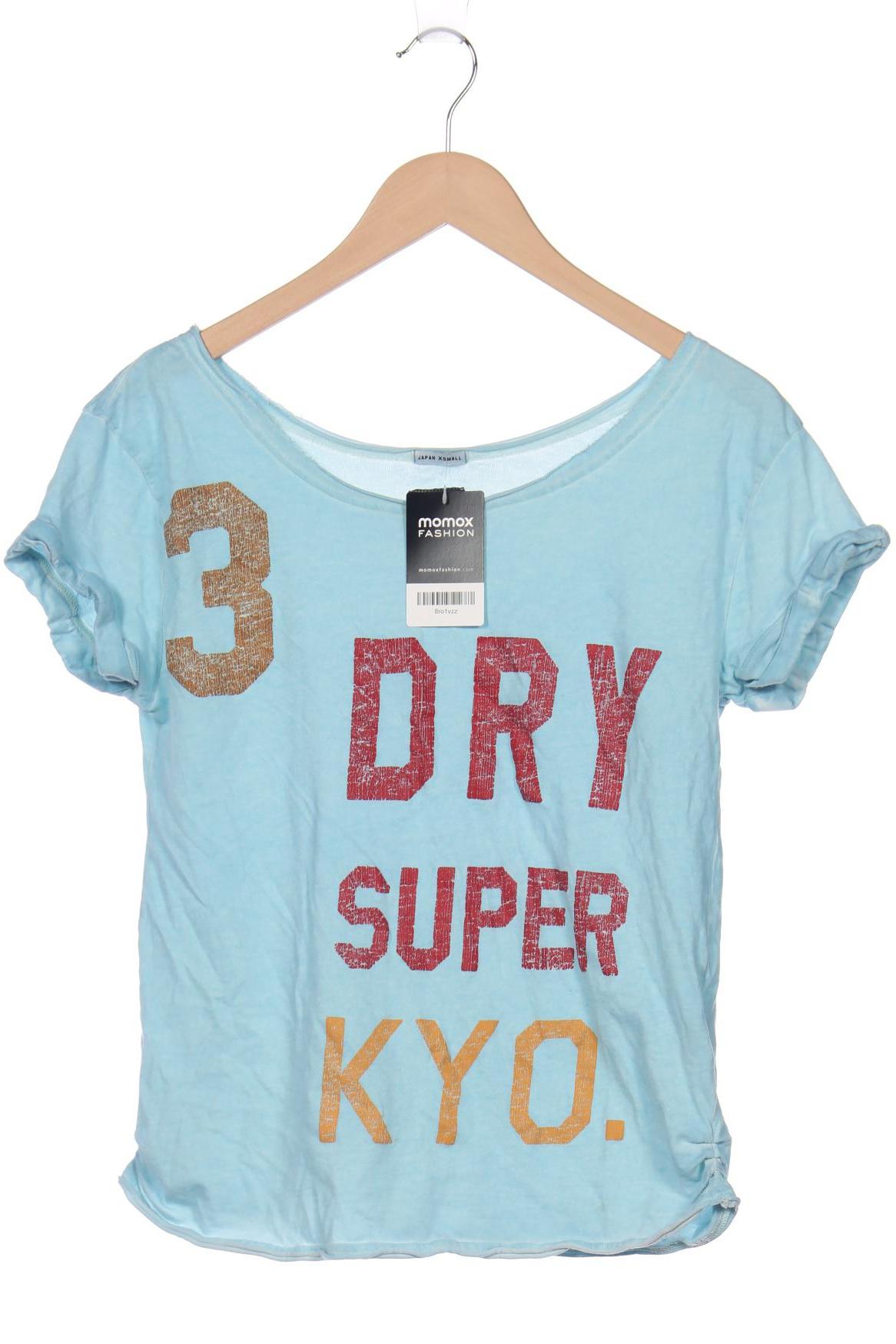 

Superdry Damen T-Shirt, hellblau, Gr. 34