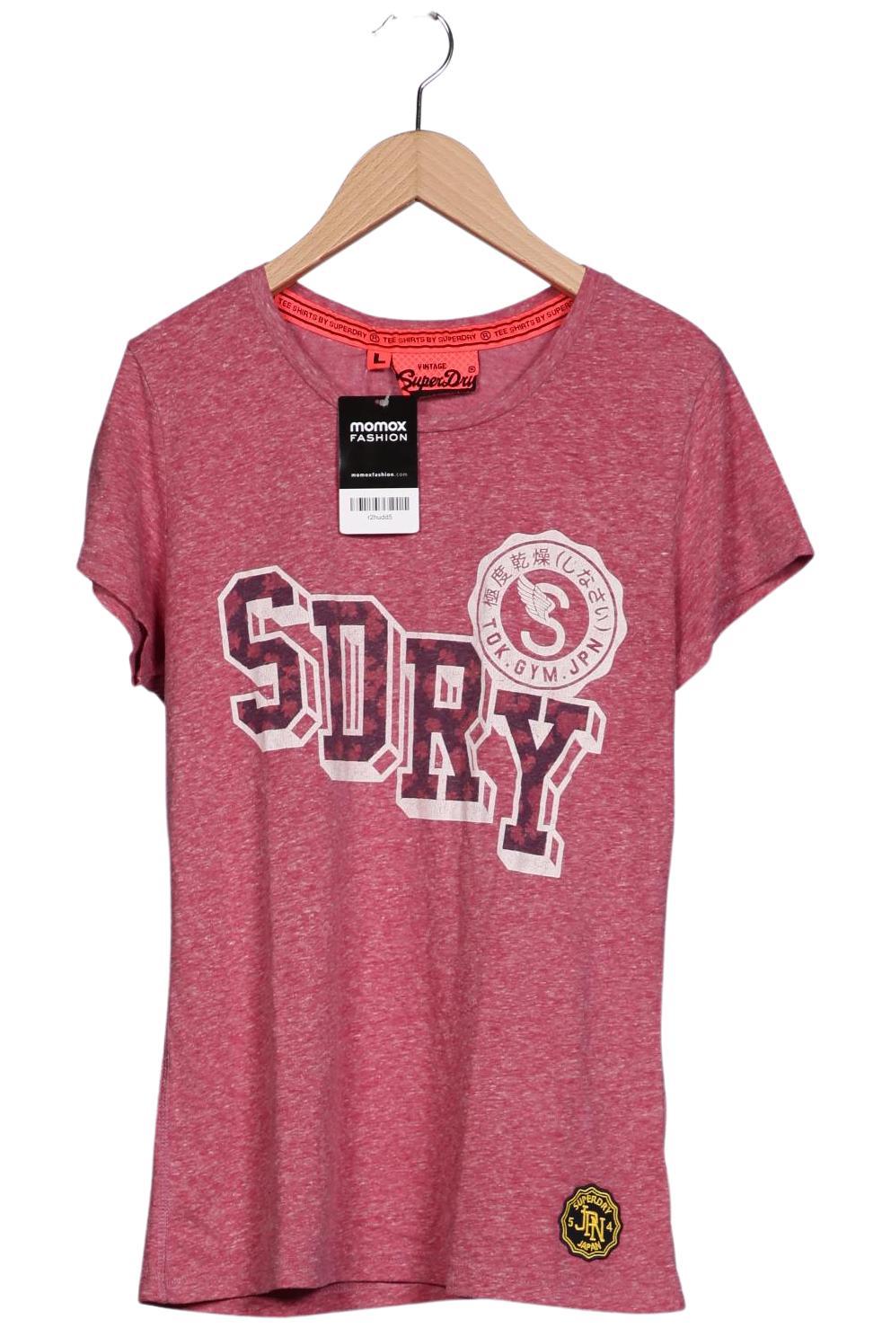 

Superdry Damen T-Shirt, pink, Gr. 42