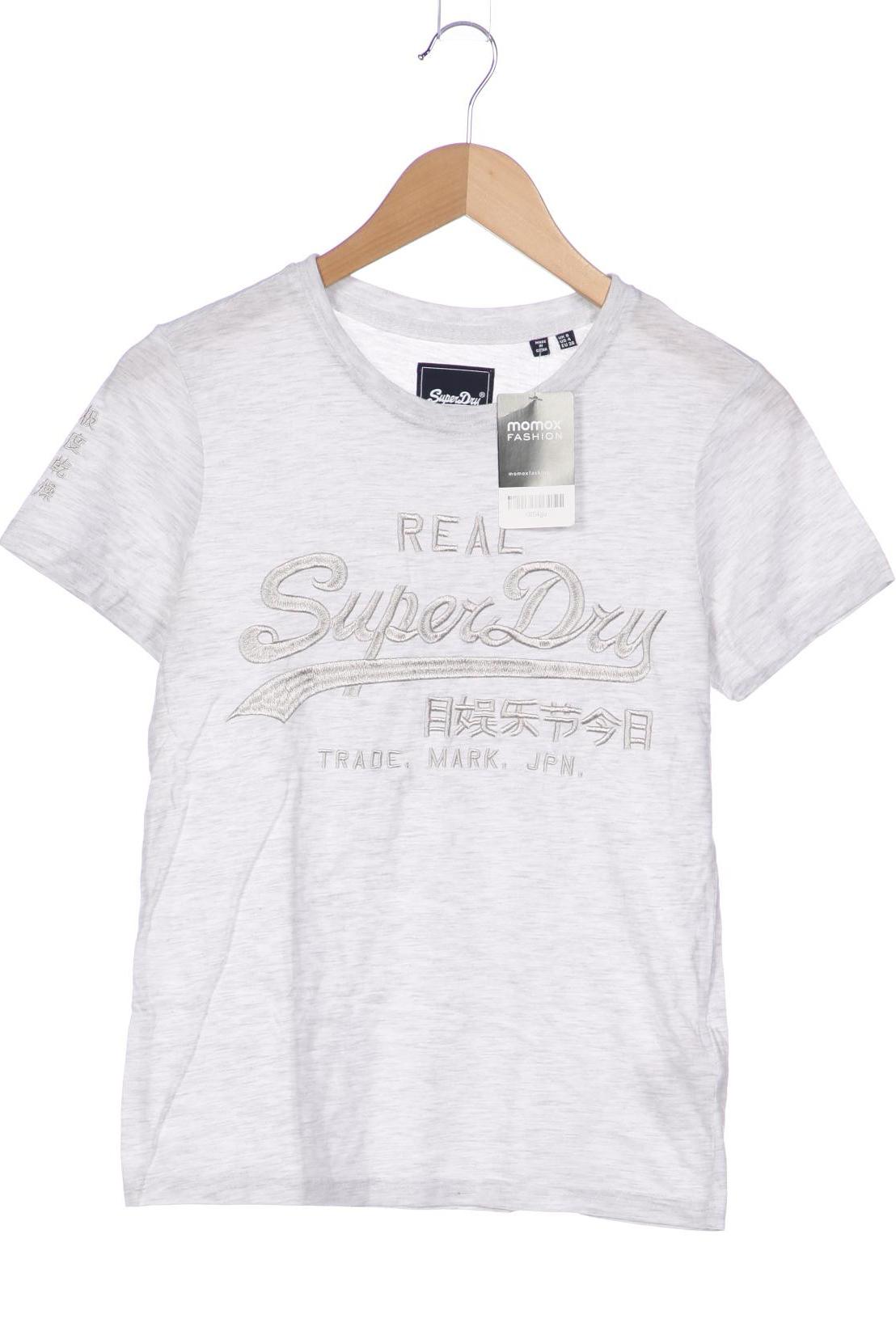 

Superdry Damen T-Shirt, grau, Gr. 36