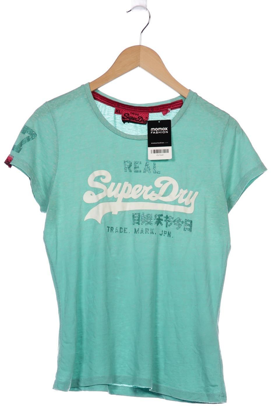

Superdry Damen T-Shirt, türkis, Gr. 44