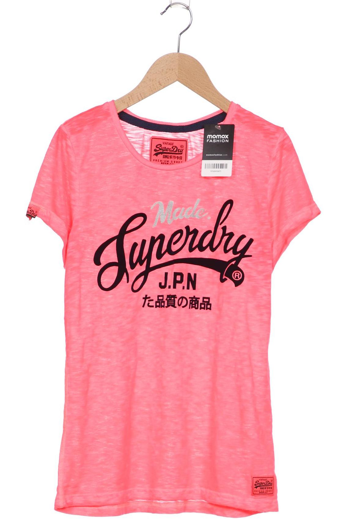 

Superdry Damen T-Shirt, pink, Gr. 42