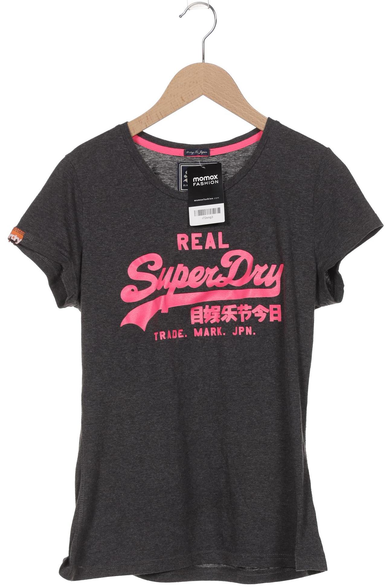 

Superdry Damen T-Shirt, grau, Gr. 42