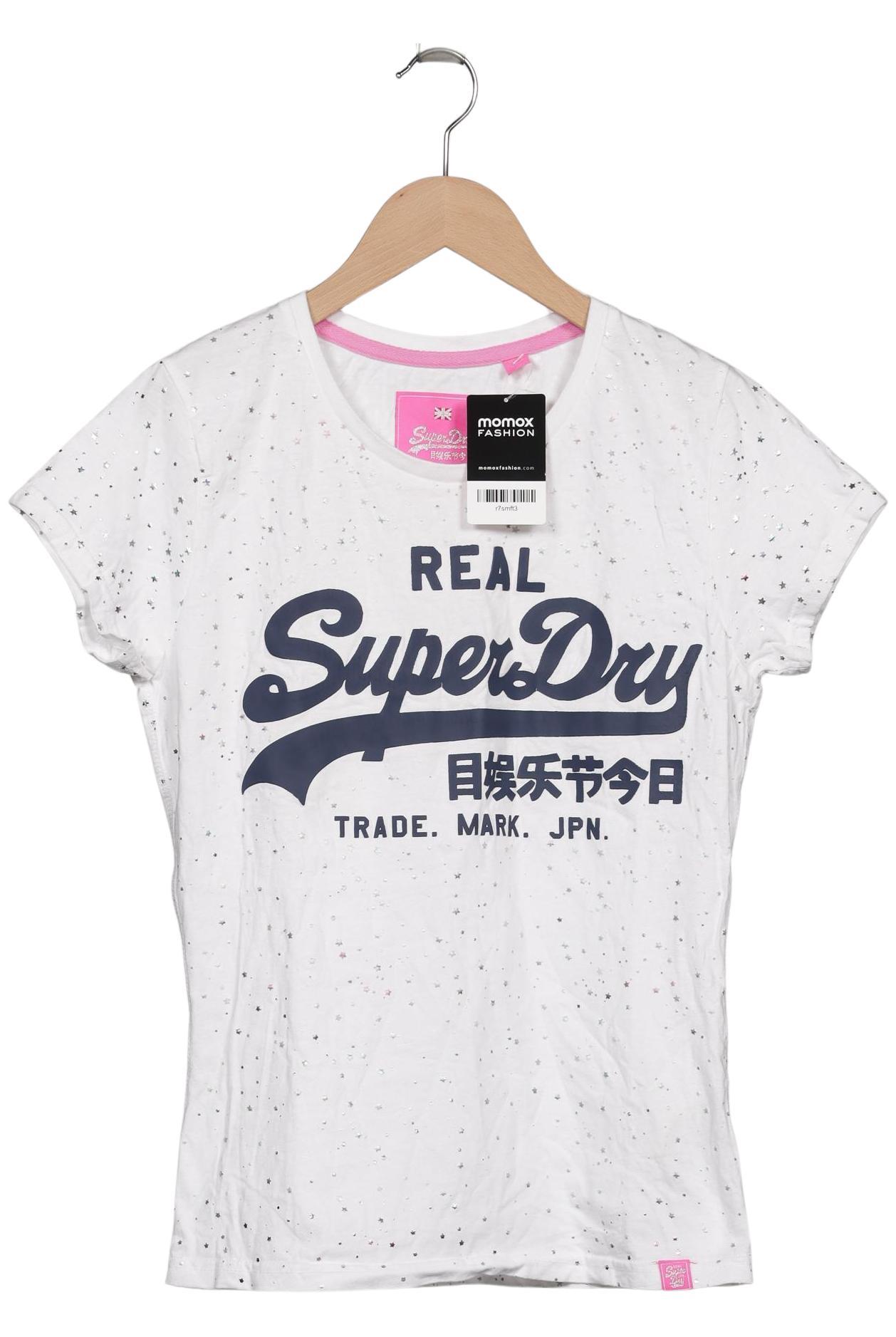 

Superdry Damen T-Shirt, weiß, Gr. 40