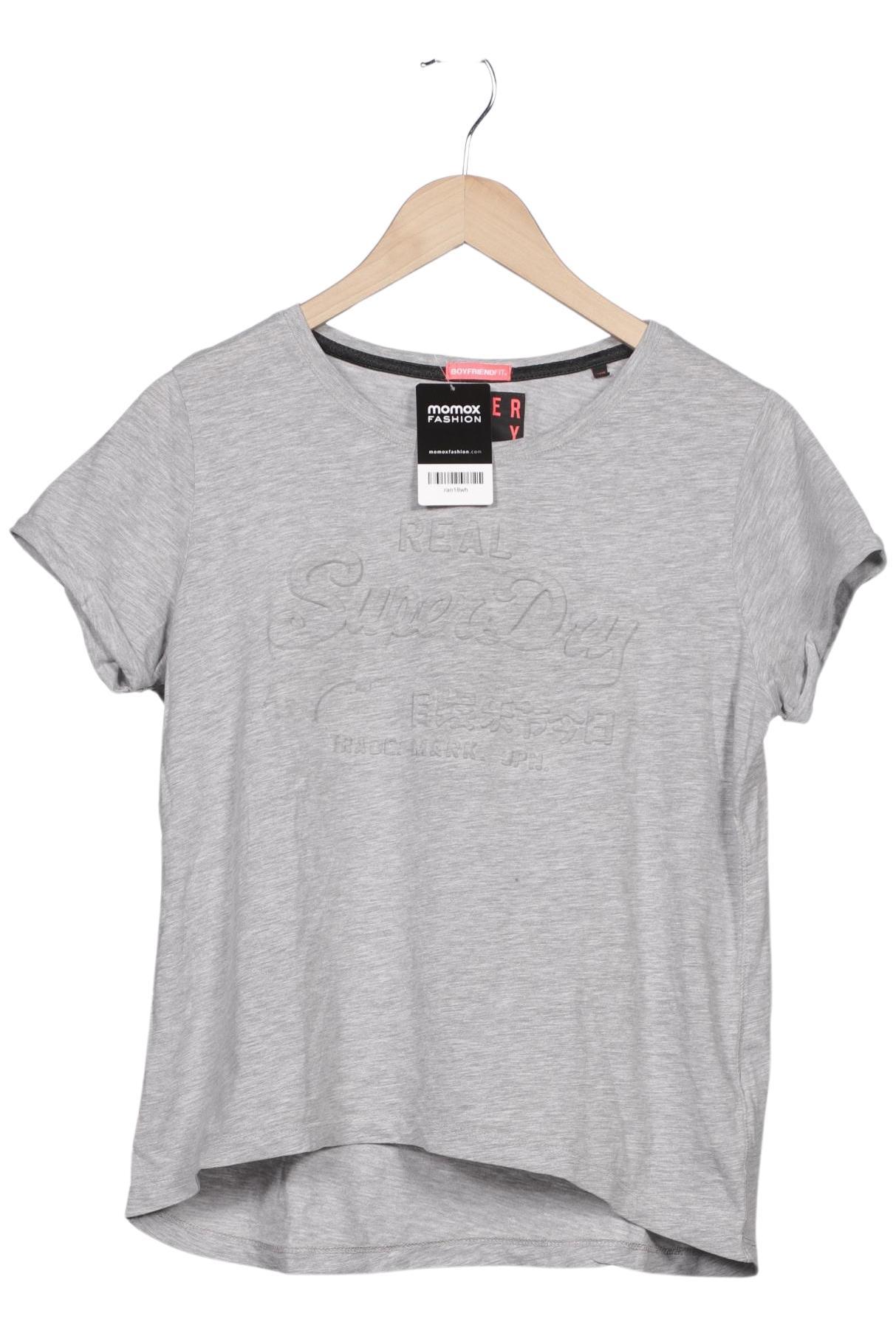 

Superdry Damen T-Shirt, grau, Gr. 36
