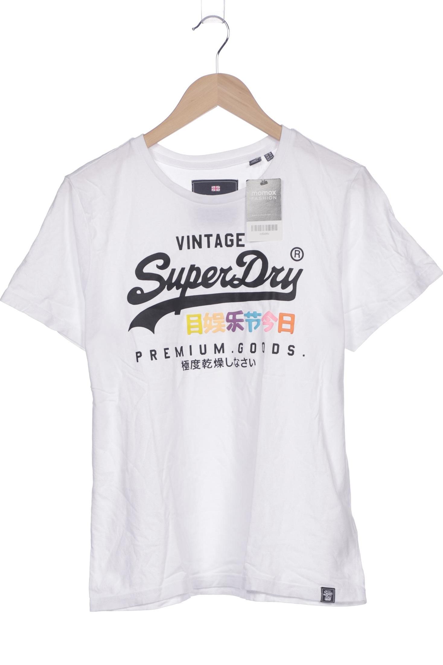 

Superdry Damen T-Shirt, weiß, Gr. 44