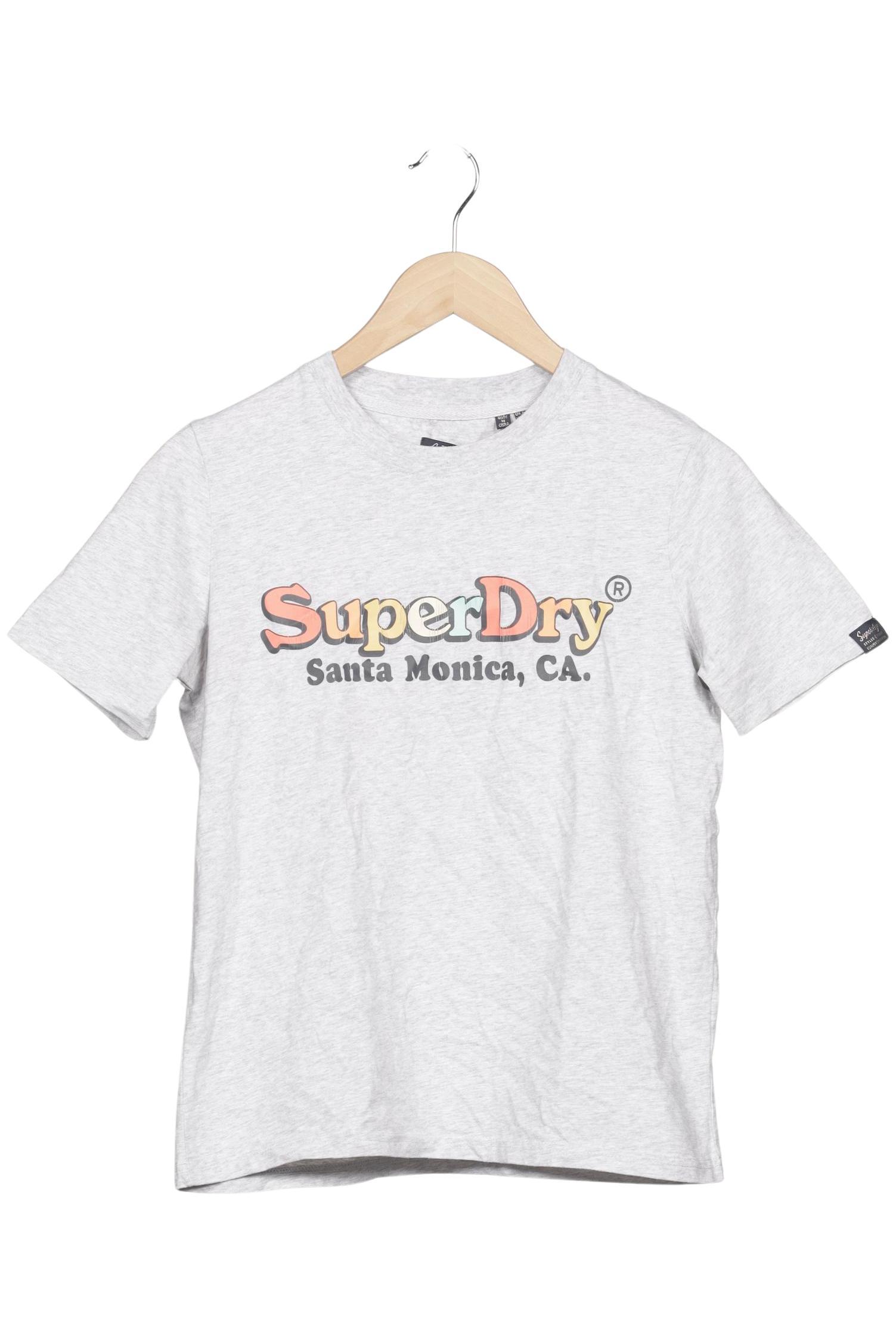 

Superdry Damen T-Shirt, grau, Gr. 36
