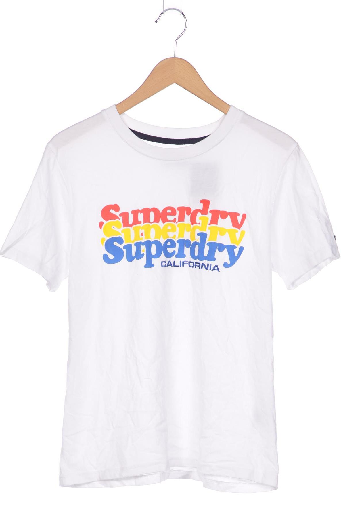 

Superdry Damen T-Shirt, weiß, Gr. 42