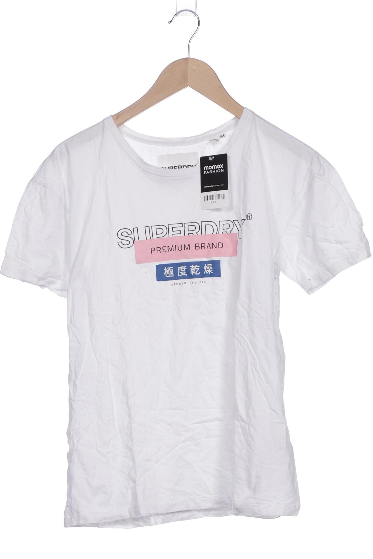 

Superdry Damen T-Shirt, weiß, Gr. 38