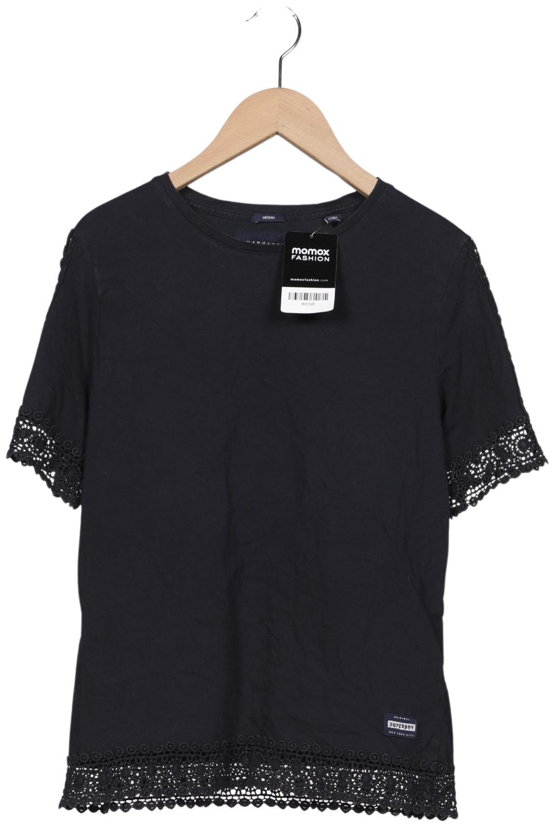 

Superdry Damen T-Shirt, marineblau, Gr. 40