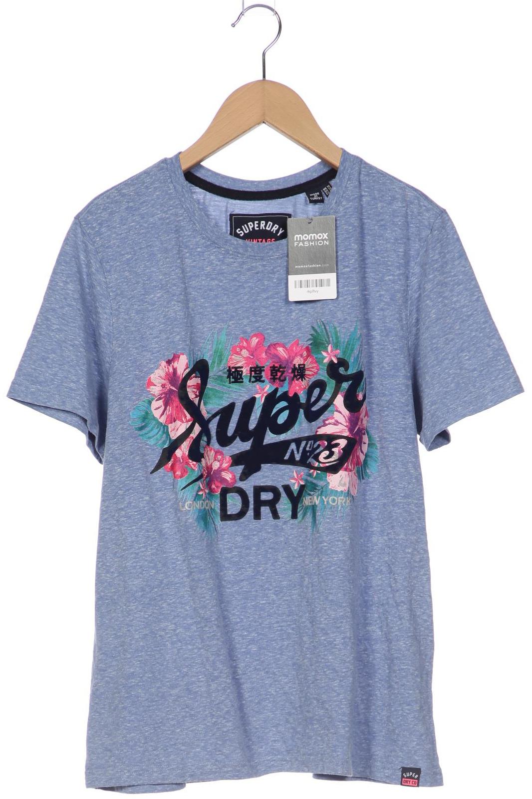 

Superdry Damen T-Shirt, blau