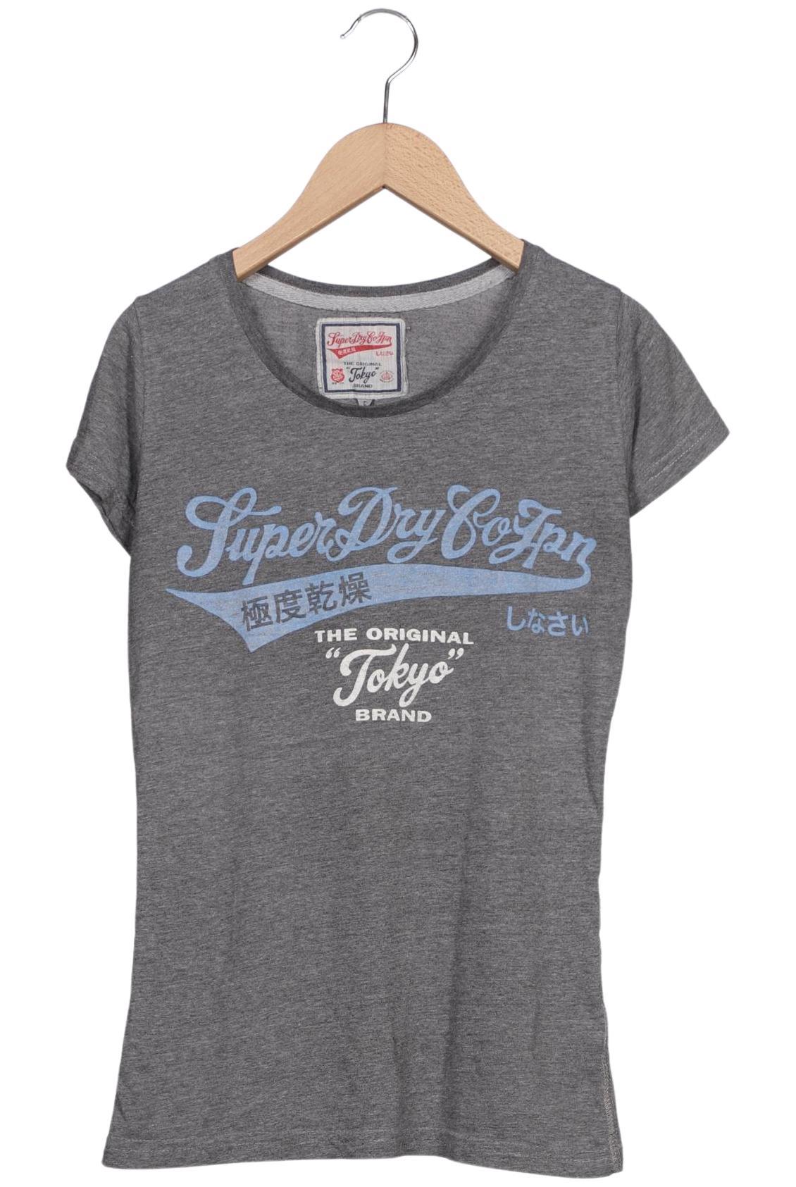 

Superdry Damen T-Shirt, grau, Gr. 36