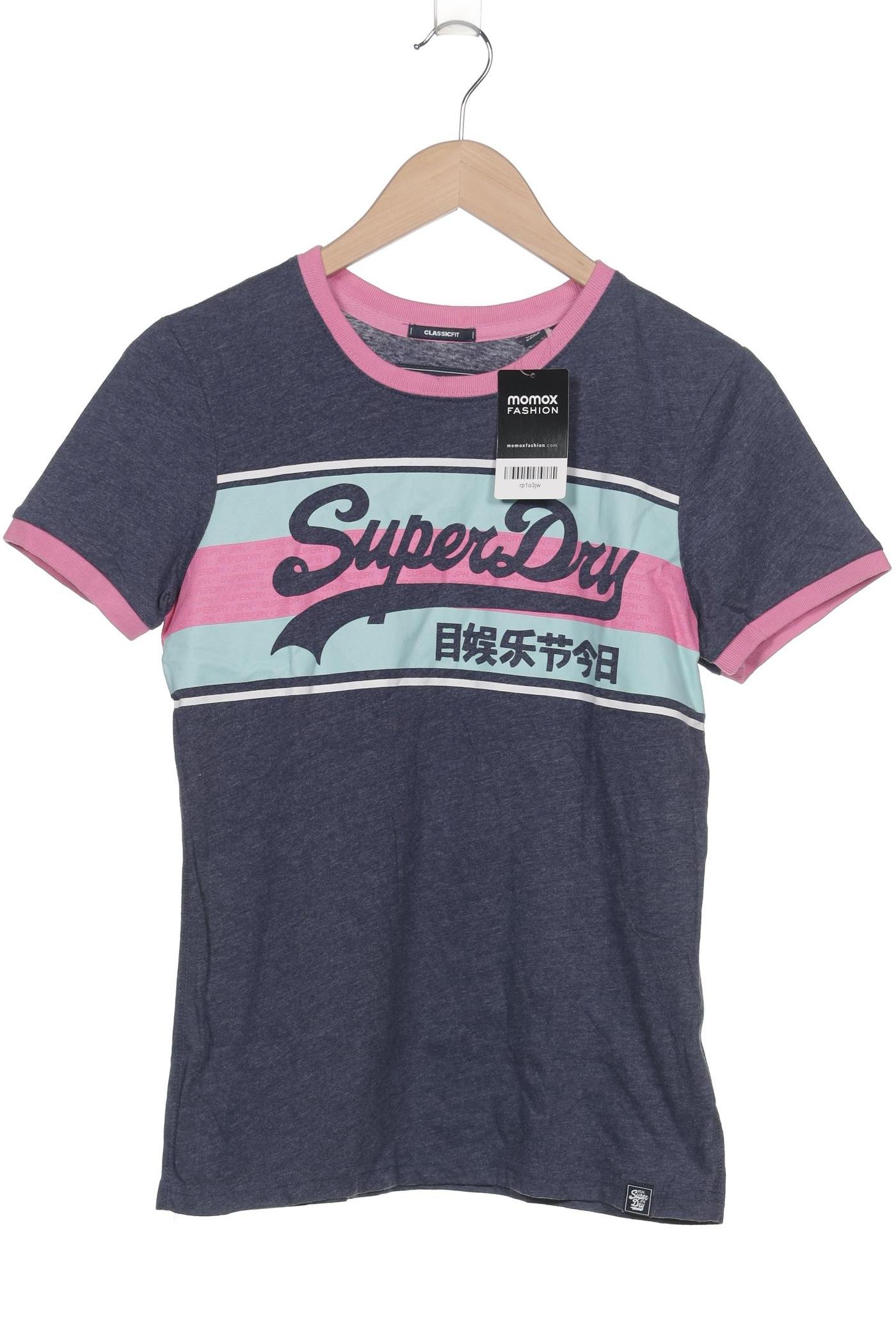 

Superdry Damen T-Shirt, marineblau, Gr. 38