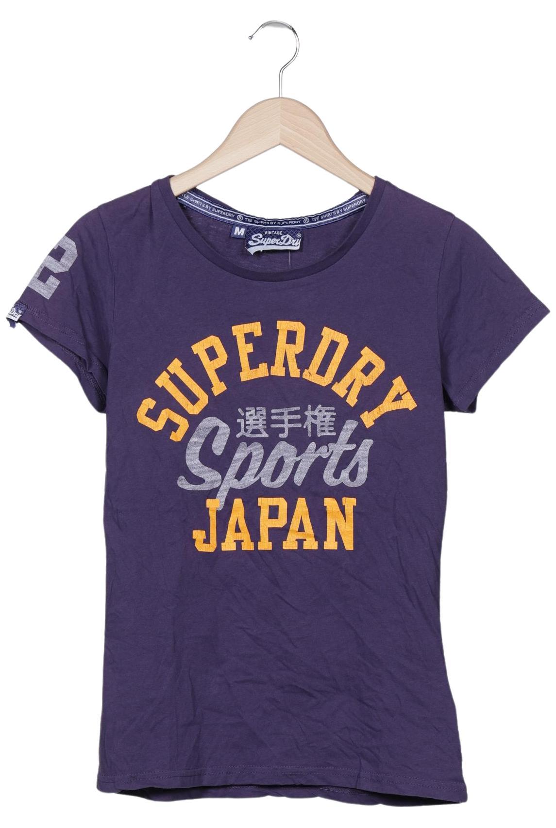 

Superdry Damen T-Shirt, flieder, Gr. 38