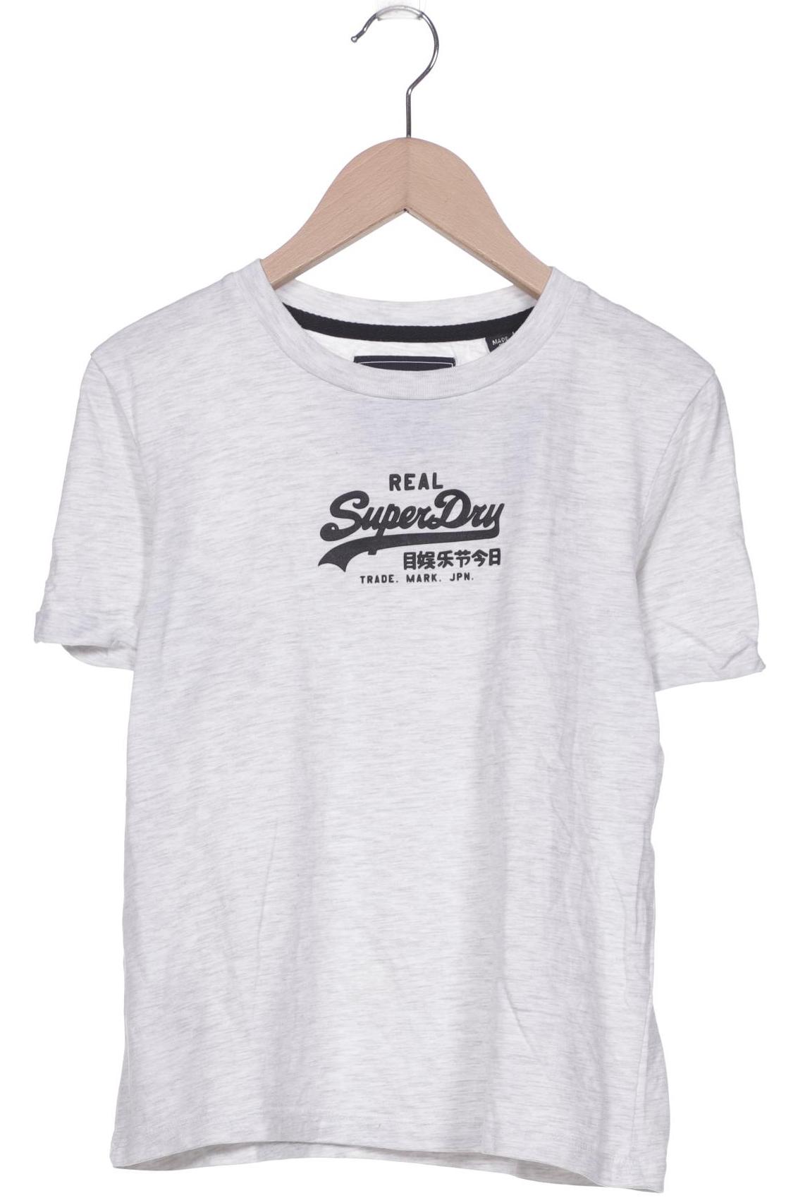 

Superdry Damen T-Shirt, grau, Gr. 36