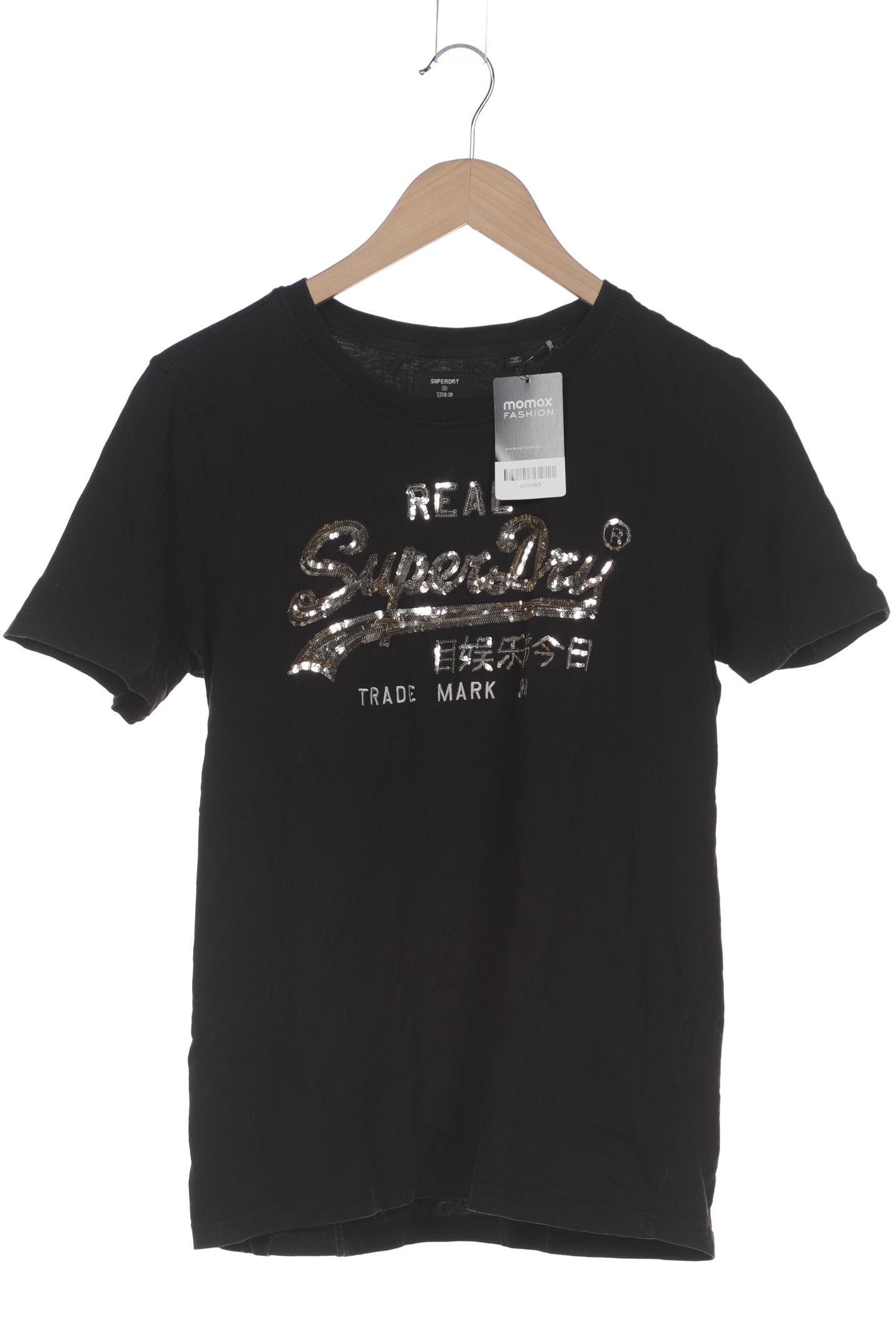 

Superdry Damen T-Shirt, schwarz, Gr. 40