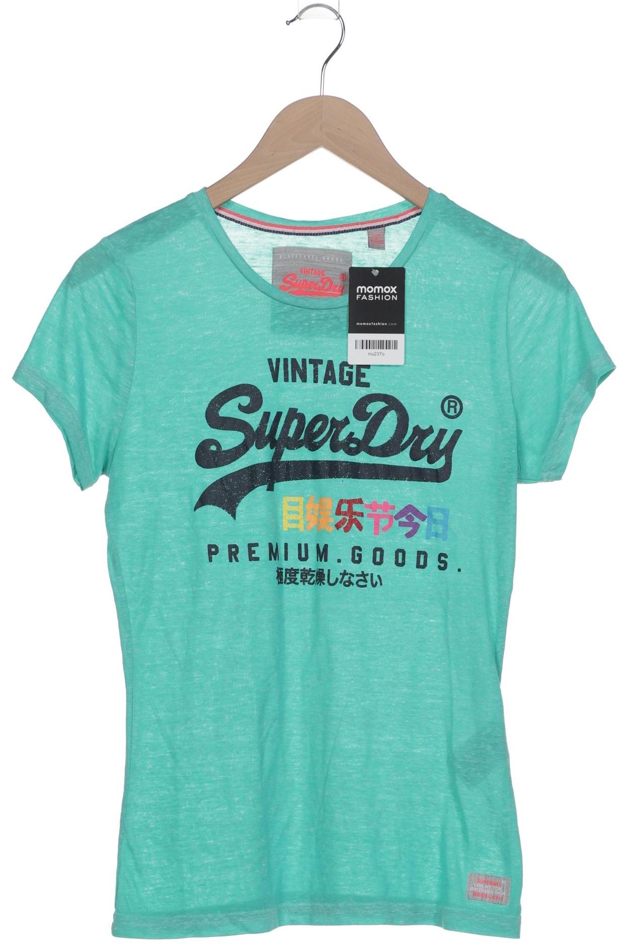 

Superdry Damen T-Shirt, türkis, Gr. 36