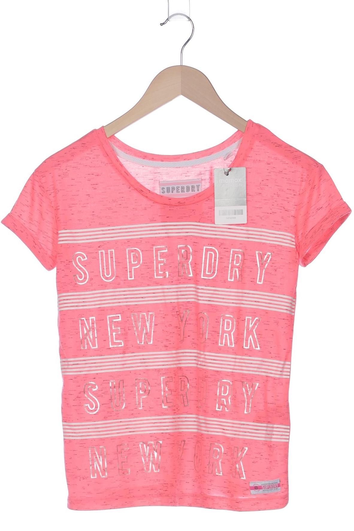 

Superdry Damen T-Shirt, pink, Gr. 36