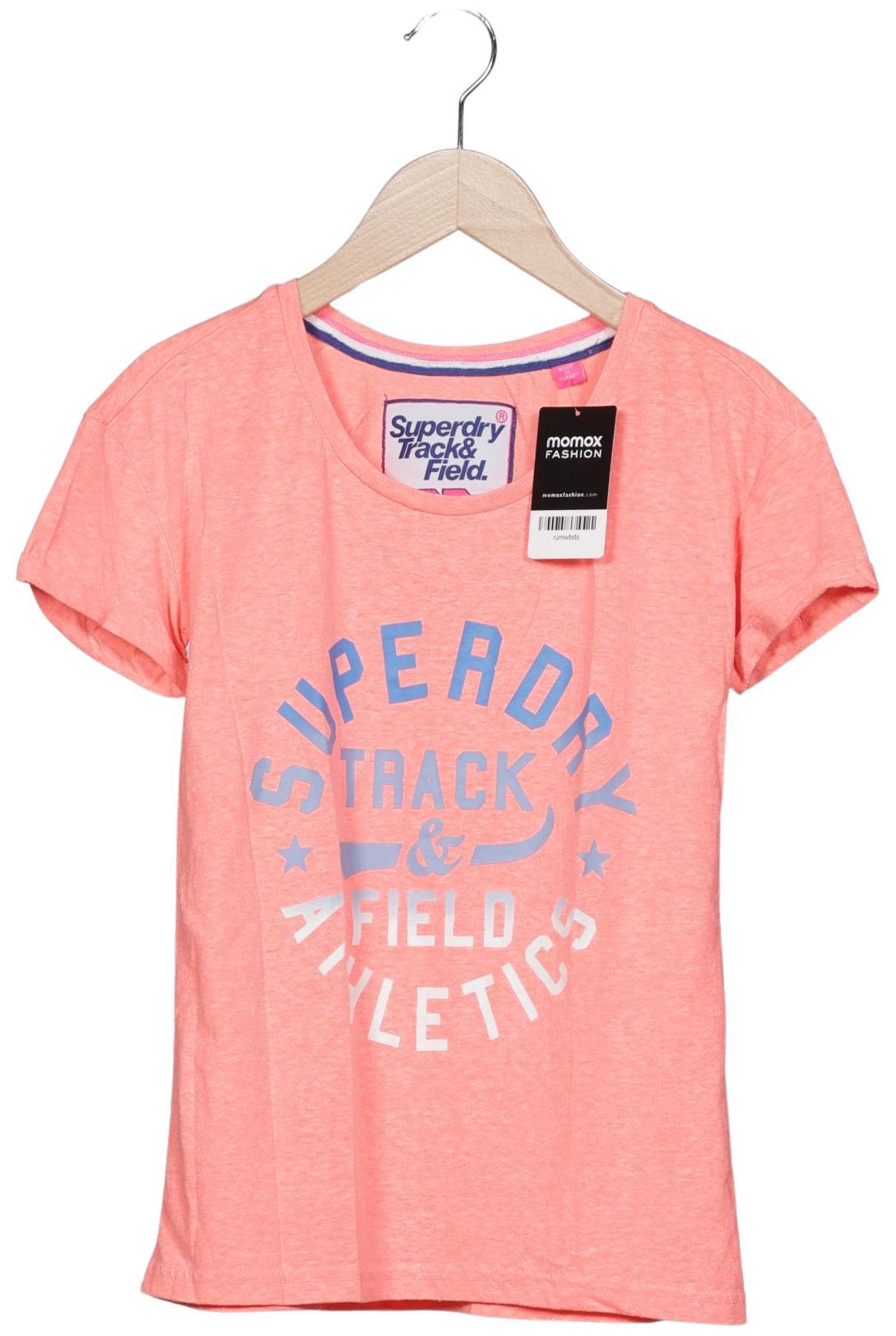 

Superdry Damen T-Shirt, orange, Gr. 32