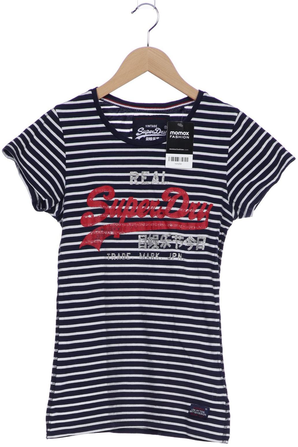 

Superdry Damen T-Shirt, marineblau, Gr. 38