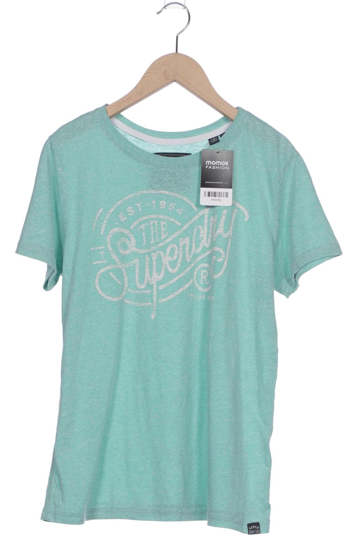 

Superdry Damen T-Shirt, türkis, Gr. 40