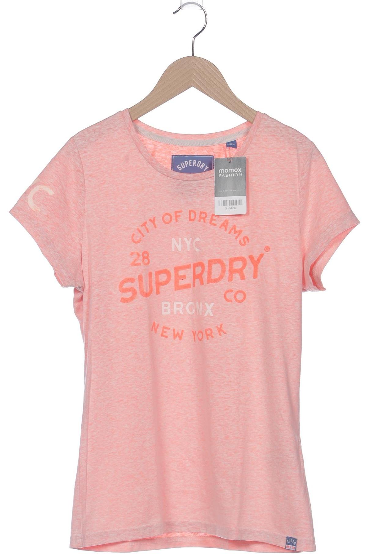 

Superdry Damen T-Shirt, orange, Gr. 40