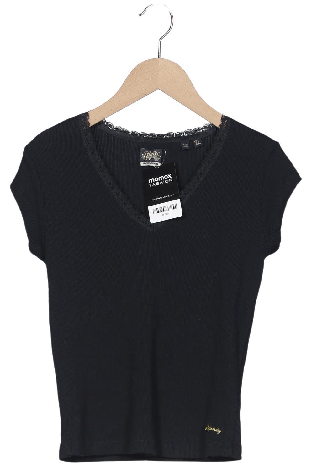 

Superdry Damen T-Shirt, marineblau, Gr. 36