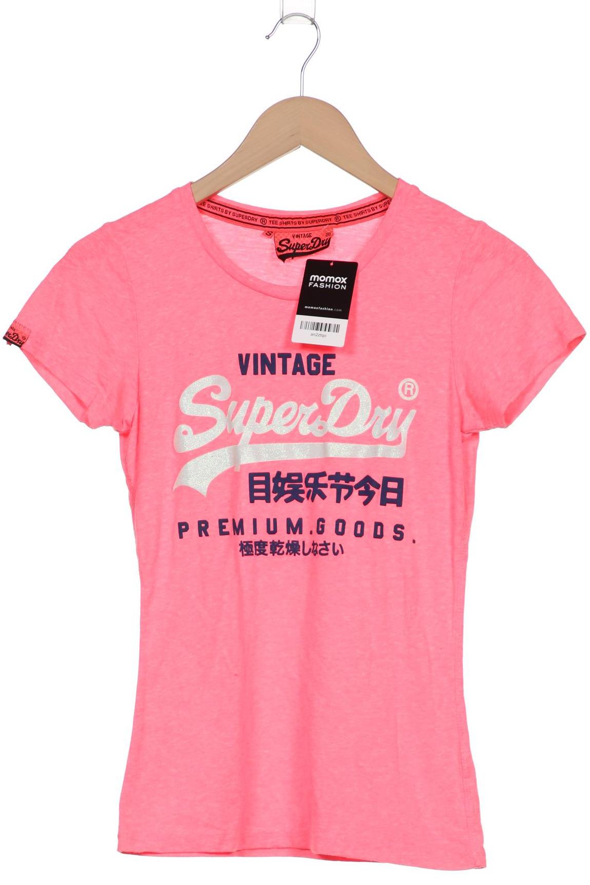 

Superdry Damen T-Shirt, pink, Gr. 36